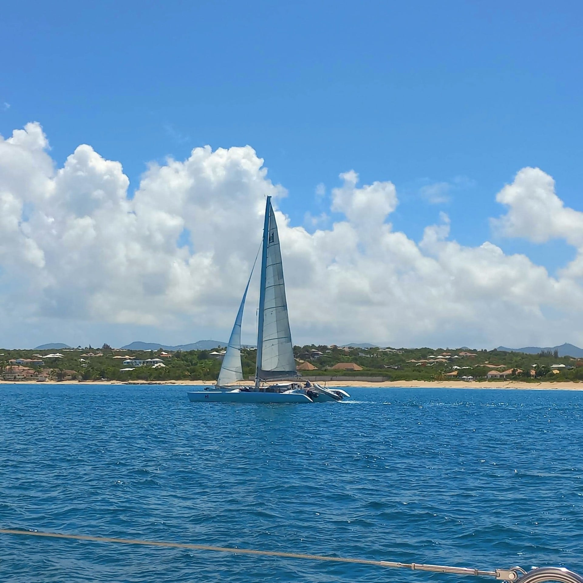 St Martin Shared Trimaran Sail