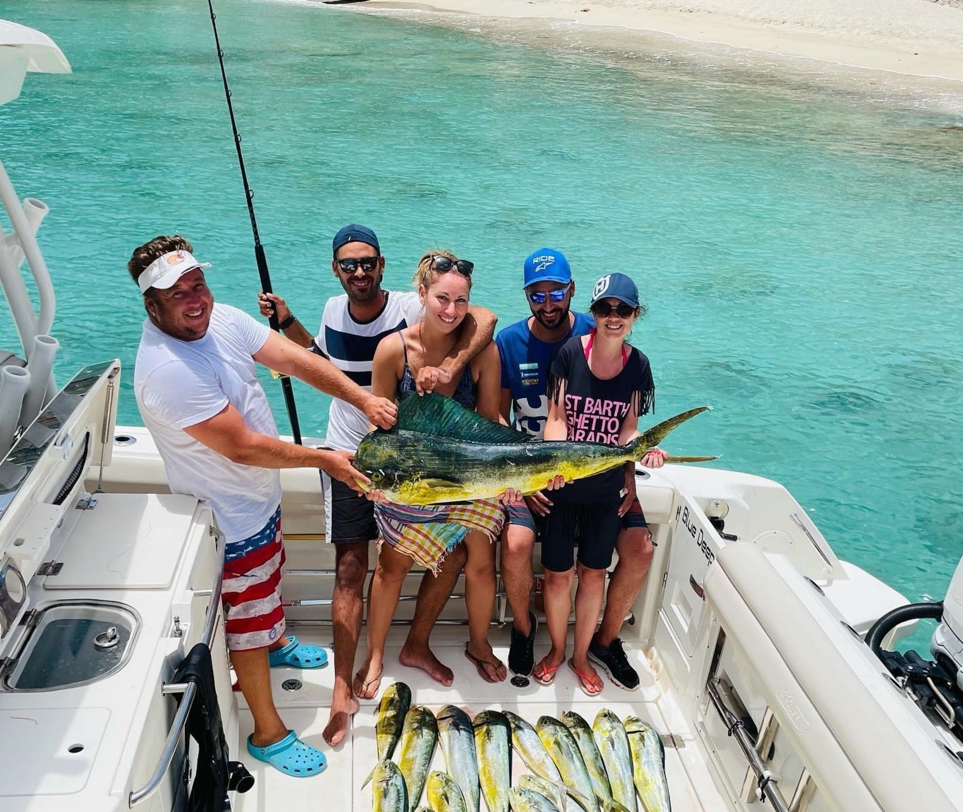 St Barts Private Fishing Charter - Intrepid 42ft