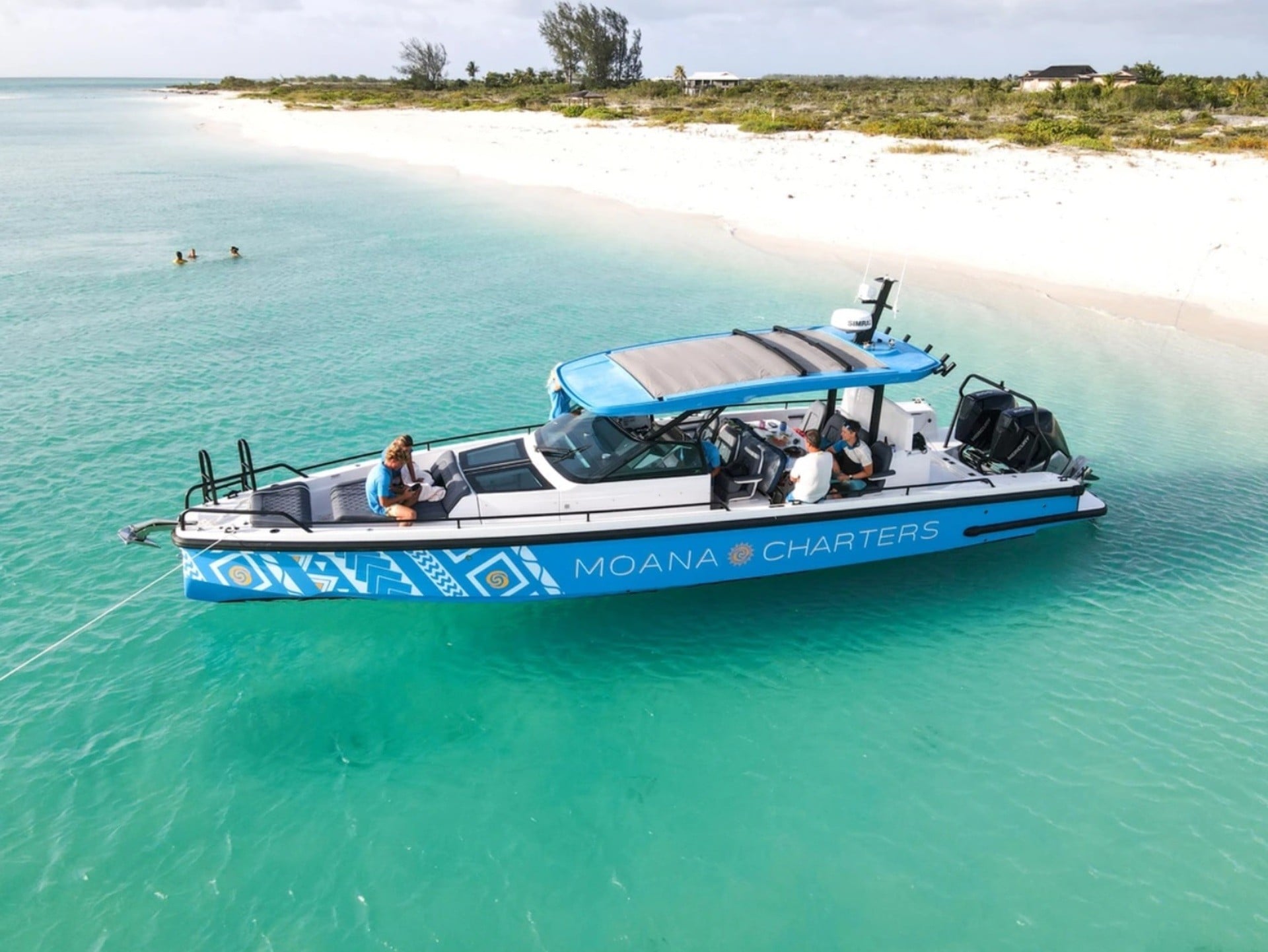 TCI Boat Charter - Moana 1 37ft