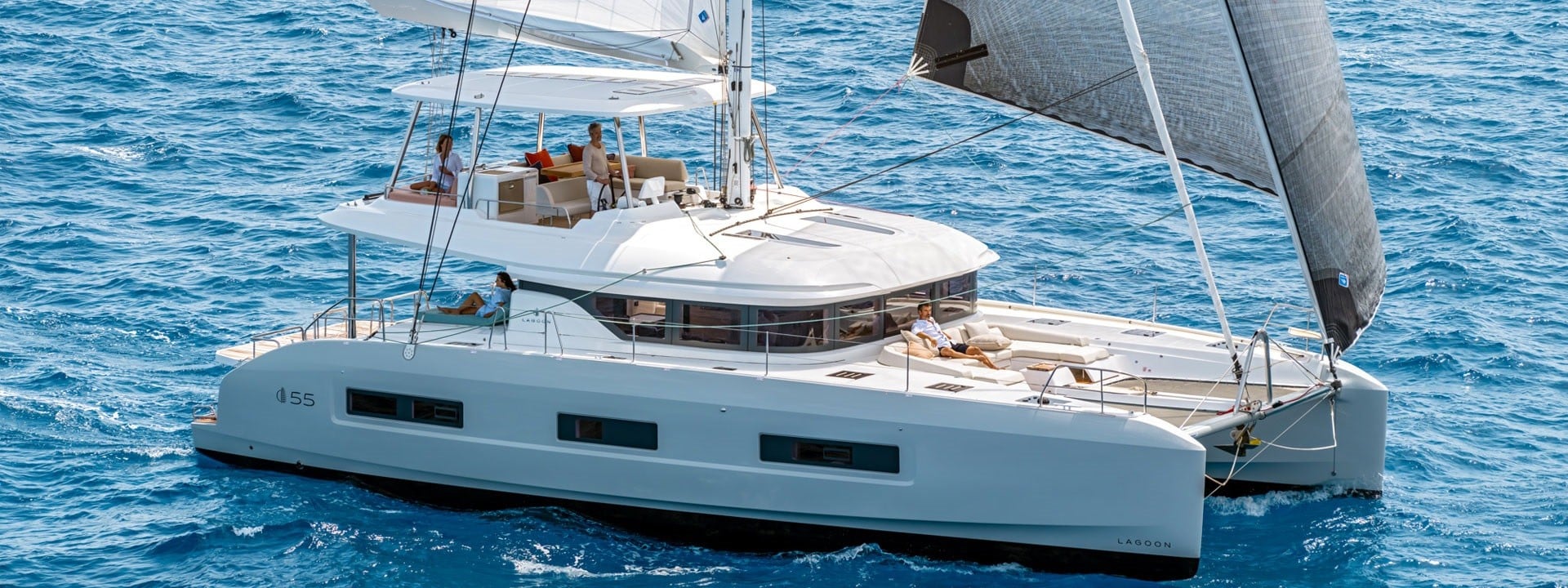 St Barts Catamaran Charter - Lagoon 55ft