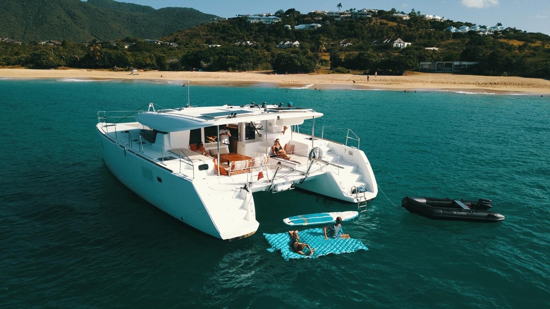St Martin Private Catamaran Charter - New Life