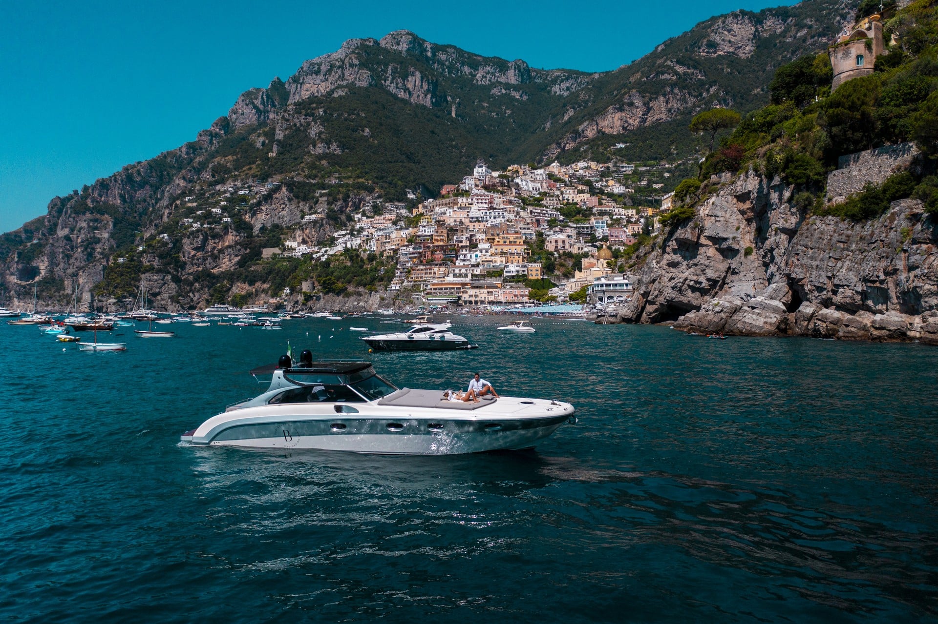 Amalfi Coast Private Boat Charter - Magnum Lady Rose 51ft