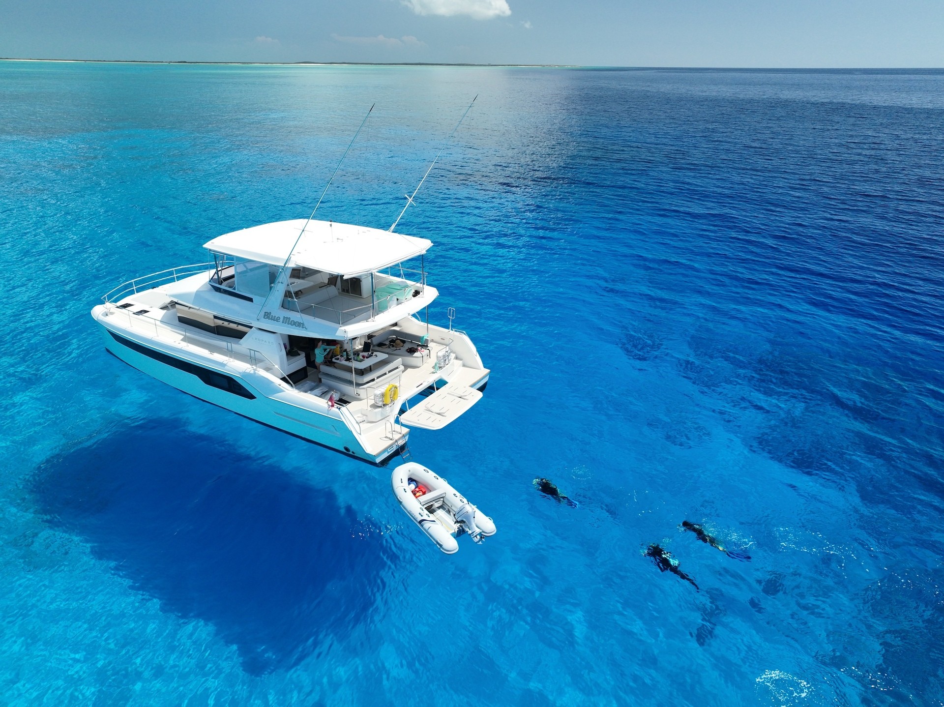 TCI Catamaran Charter - Blue Moon 53ft