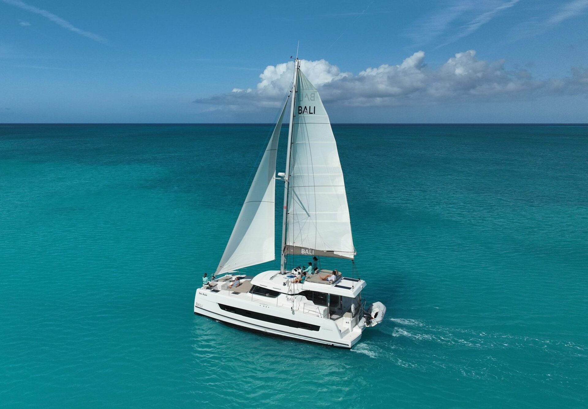 TCI Catamaran Charter - Bali Cat 40ft