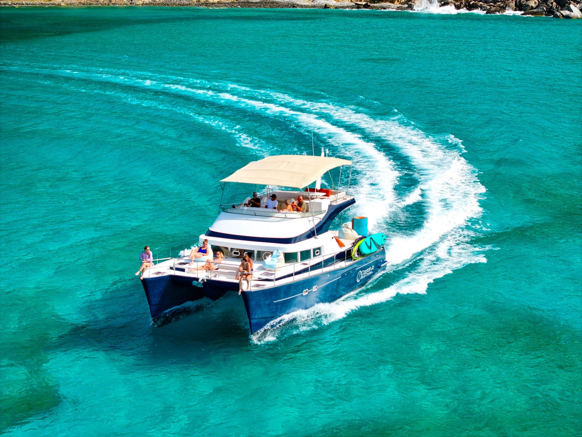 St Martin Catamarn Charter - PowerCat 50