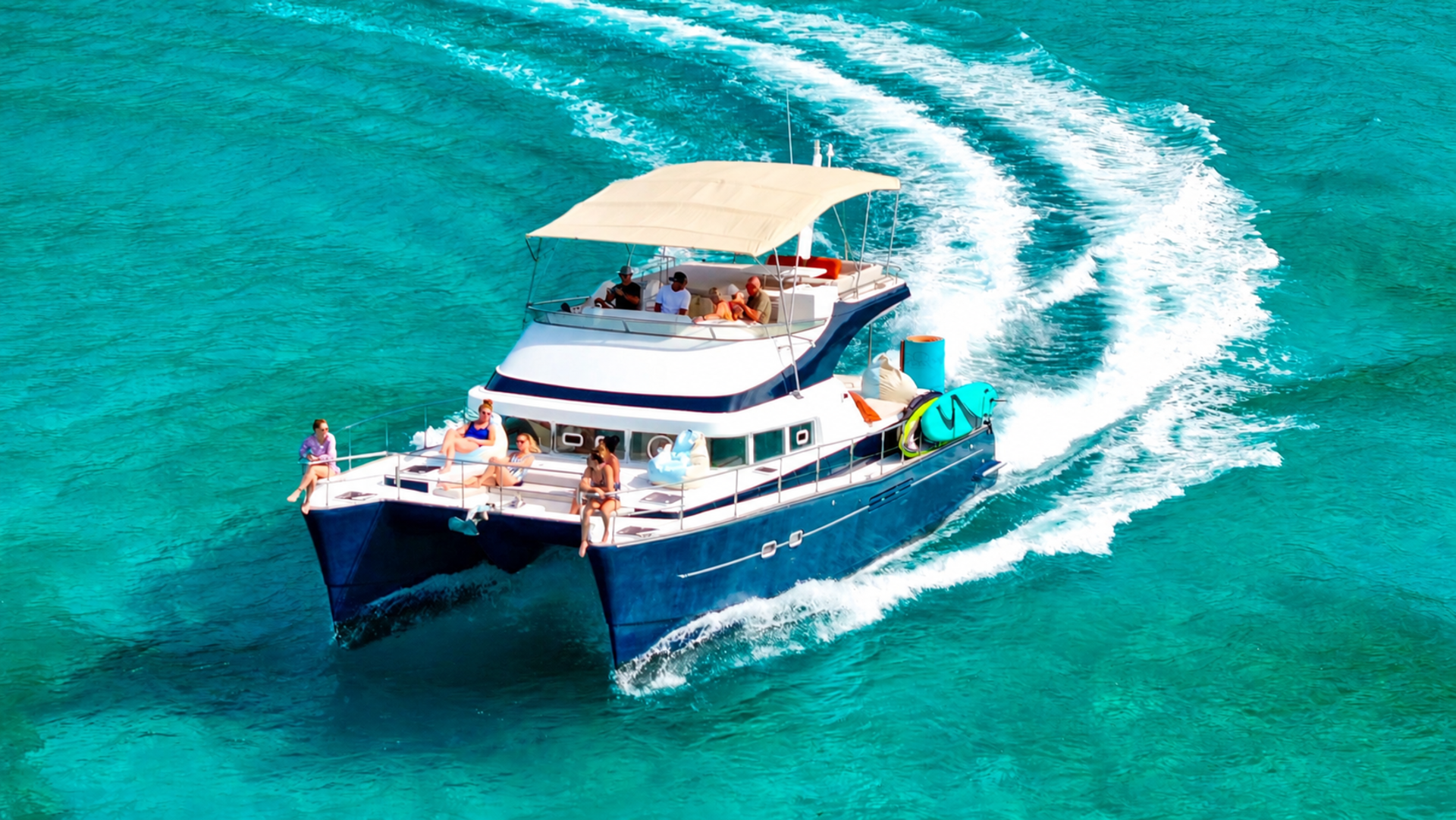 St Martin Catamarn Charter - PowerCat 44
