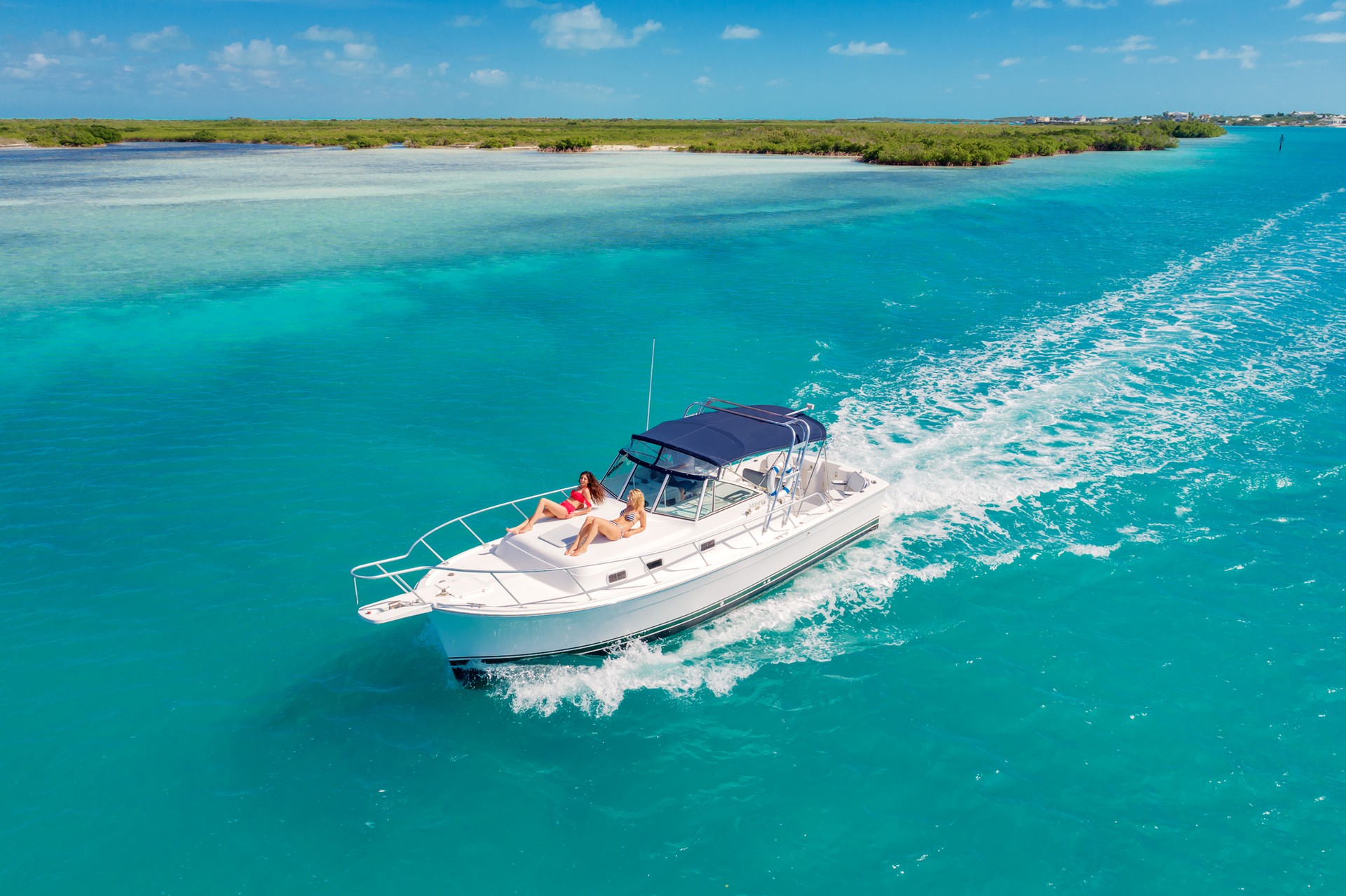 TCI Private Snorkel & Beach Charter - Sea Jay 30ft