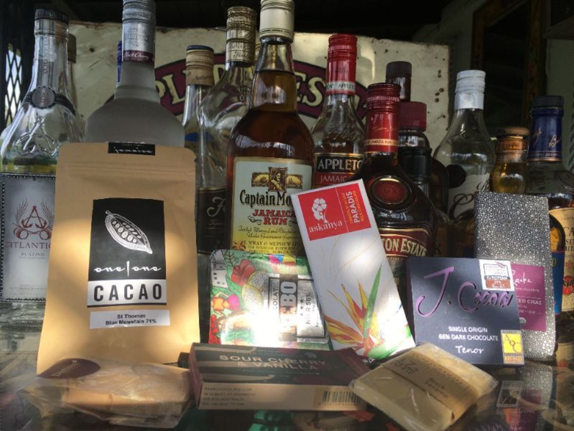 Jamaican Chocolate and Rum Tasting