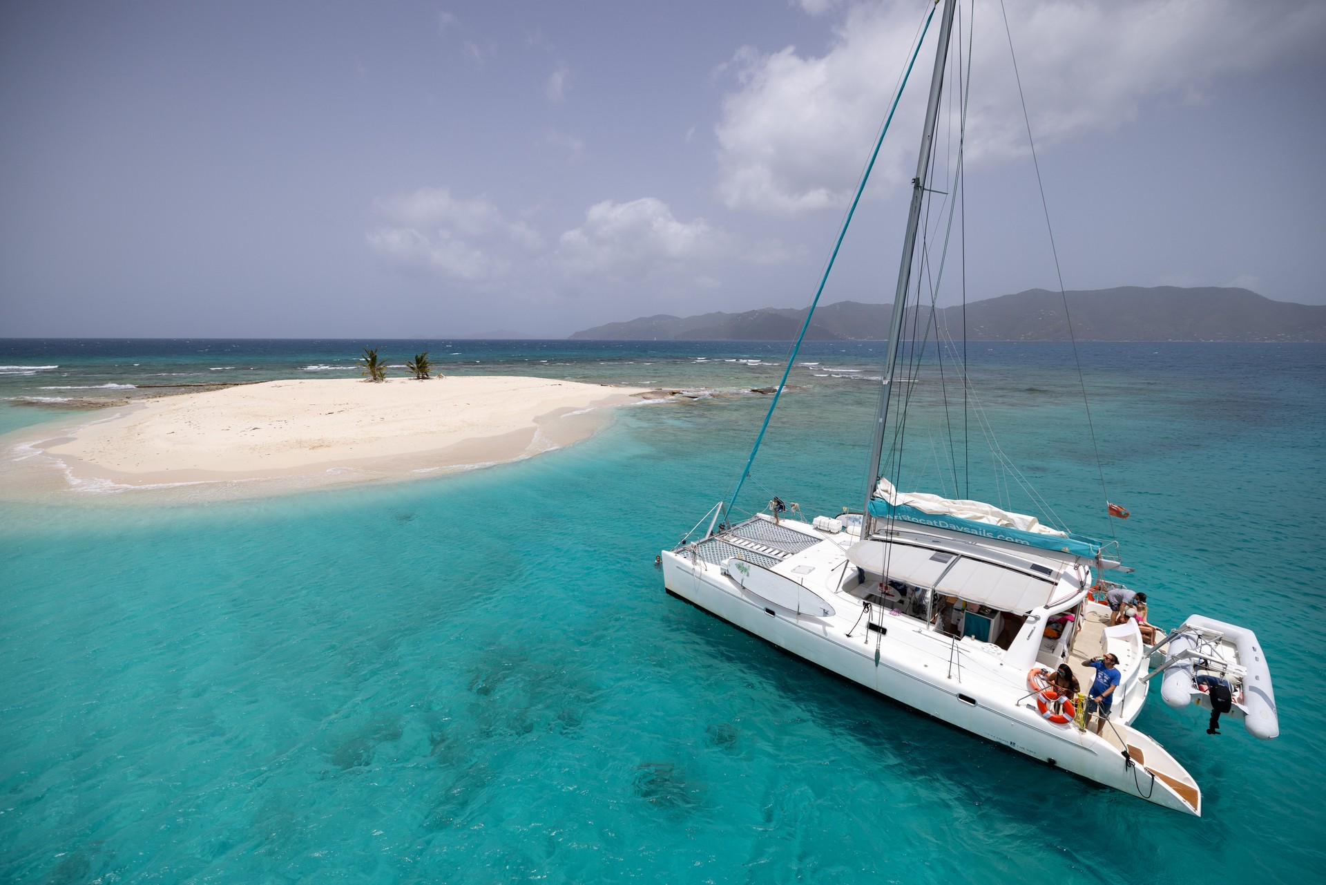 Tortola to Jost Van Dyke - Shared Catamaran Tour
