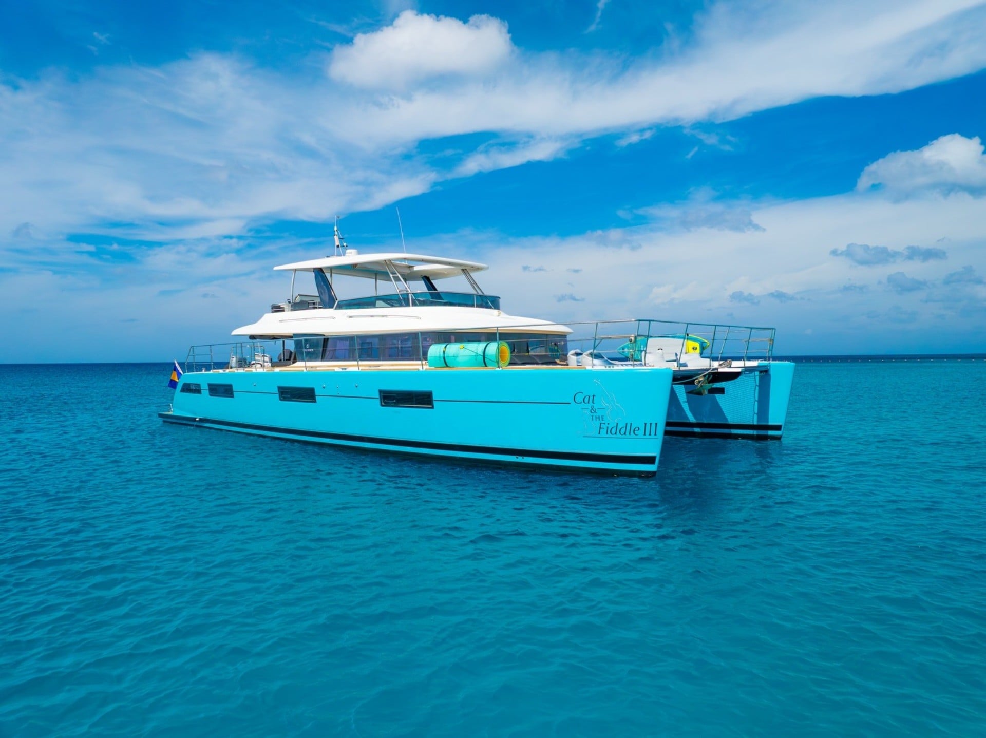 Barbados Powercat Charter - Blue Moon 63ft