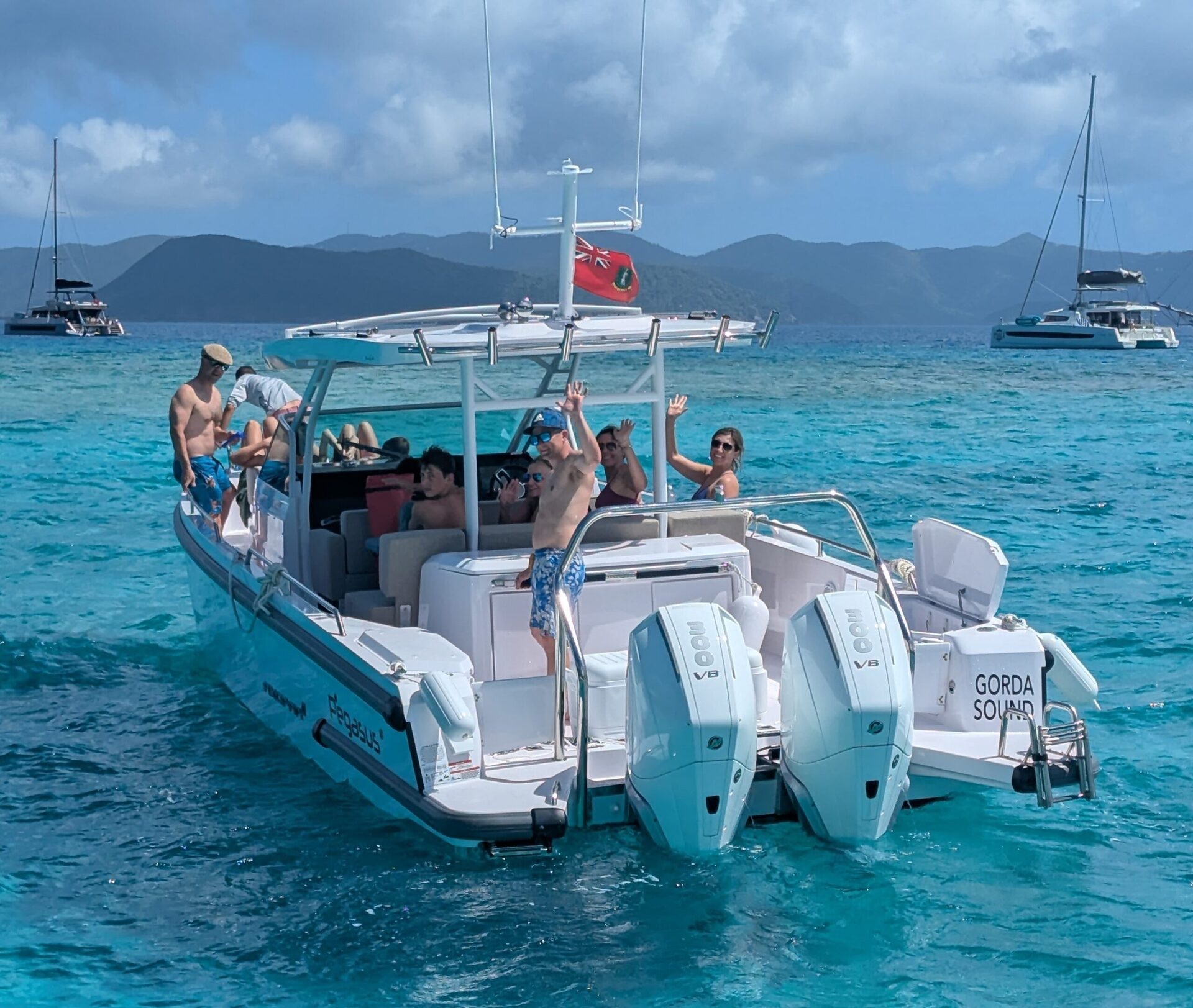 Island Hopping Private Powerboat Charter - Pegasus 37ft