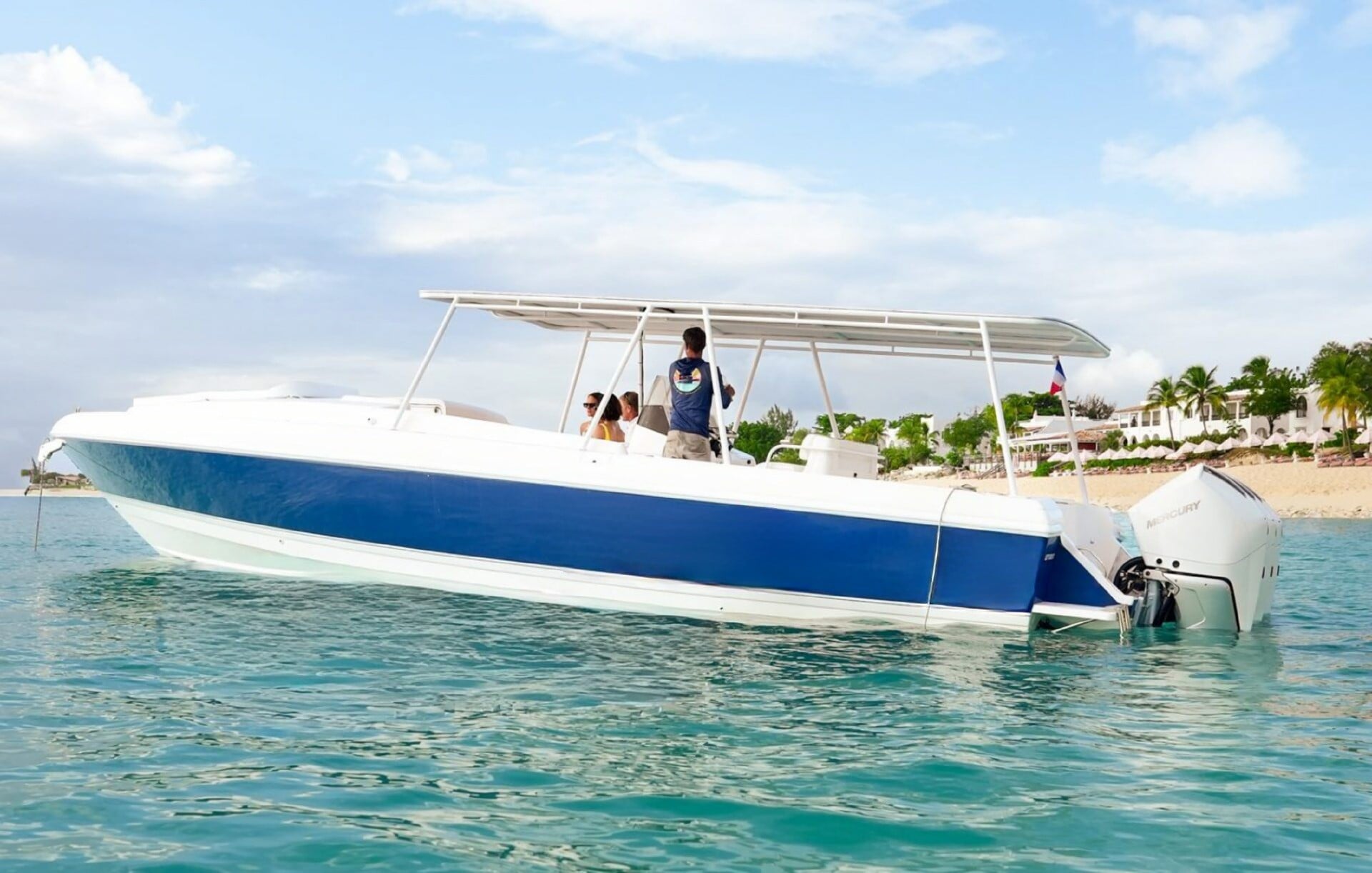 St Martin to St Barts Boat Transfer - Let's do it 37ft