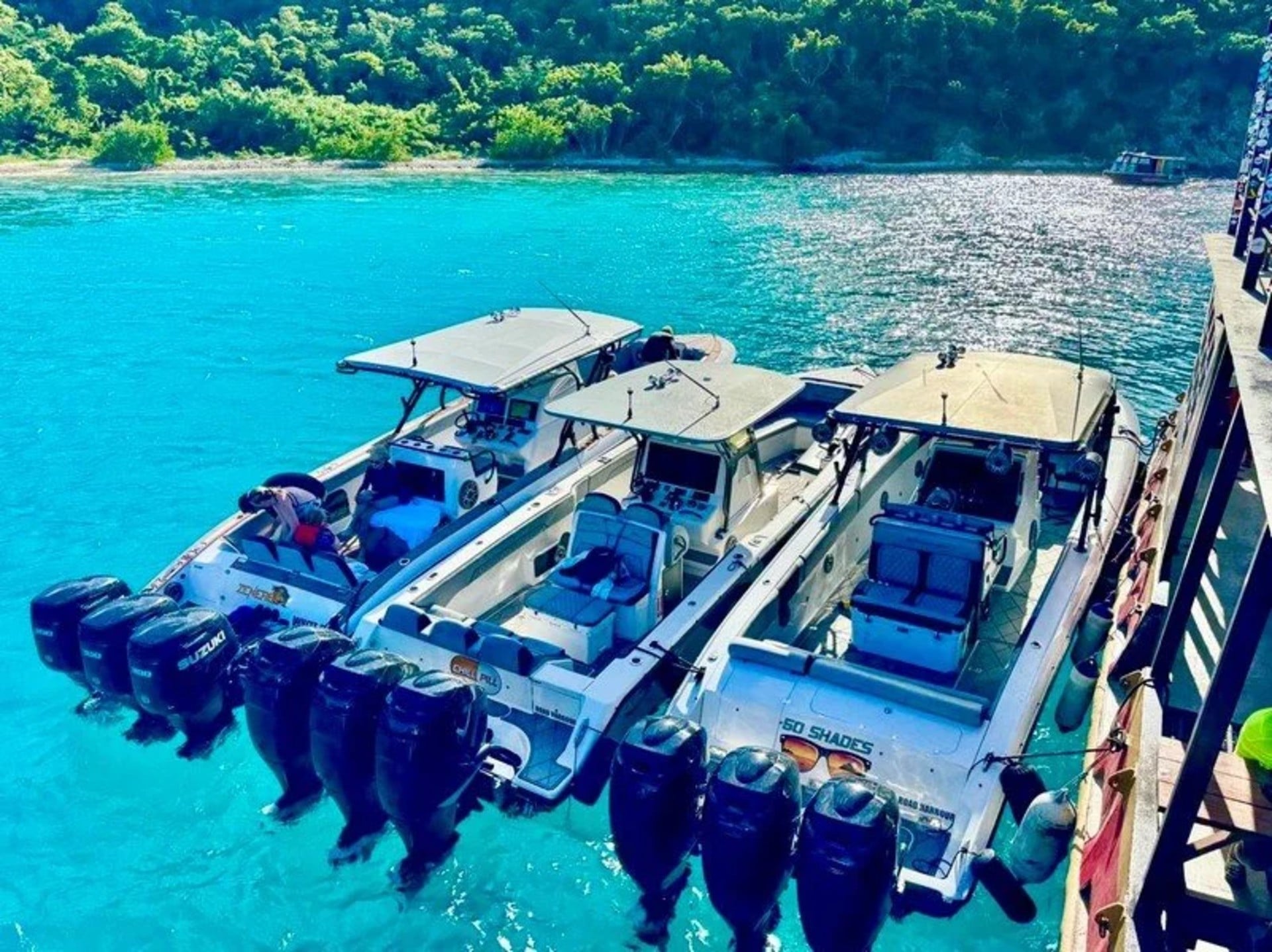 USVI (STT) to BVI (Virgin Gorda) Private Water Taxi Services