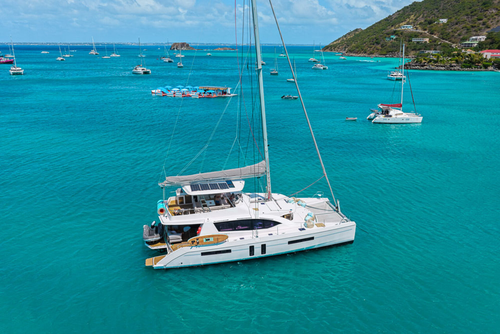 St Martin Catamaran Charter - SailCat 60