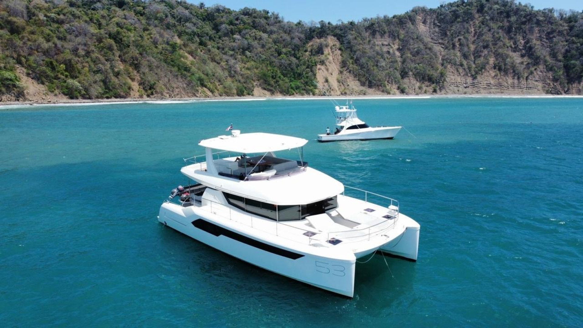 Tambor Private Catamaran Charter - Leopard 53ft