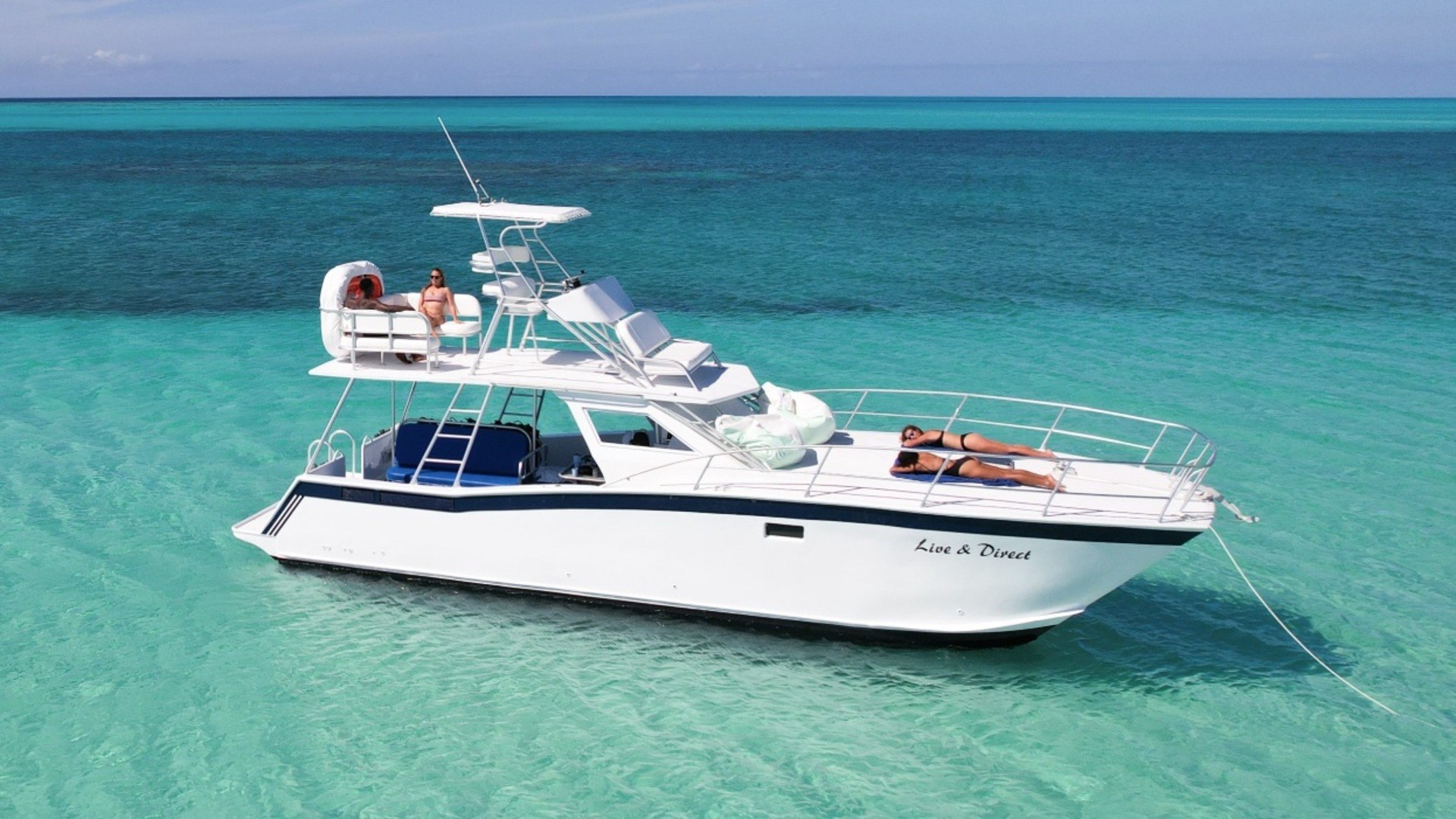 TCI Catamaran Charter - Live and Direct 40ft