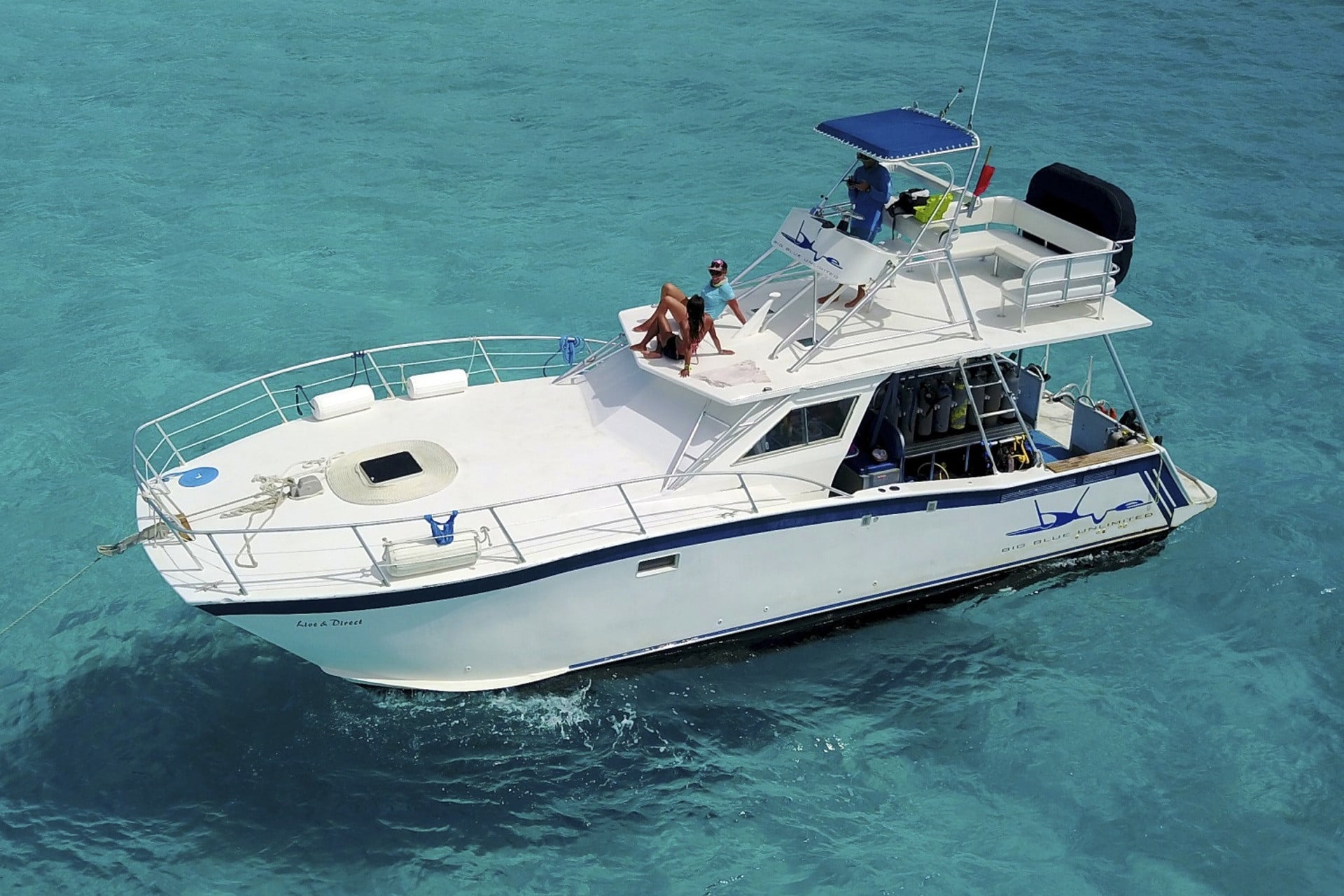 TCI Catamaran Charter - Live and Direct 40ft