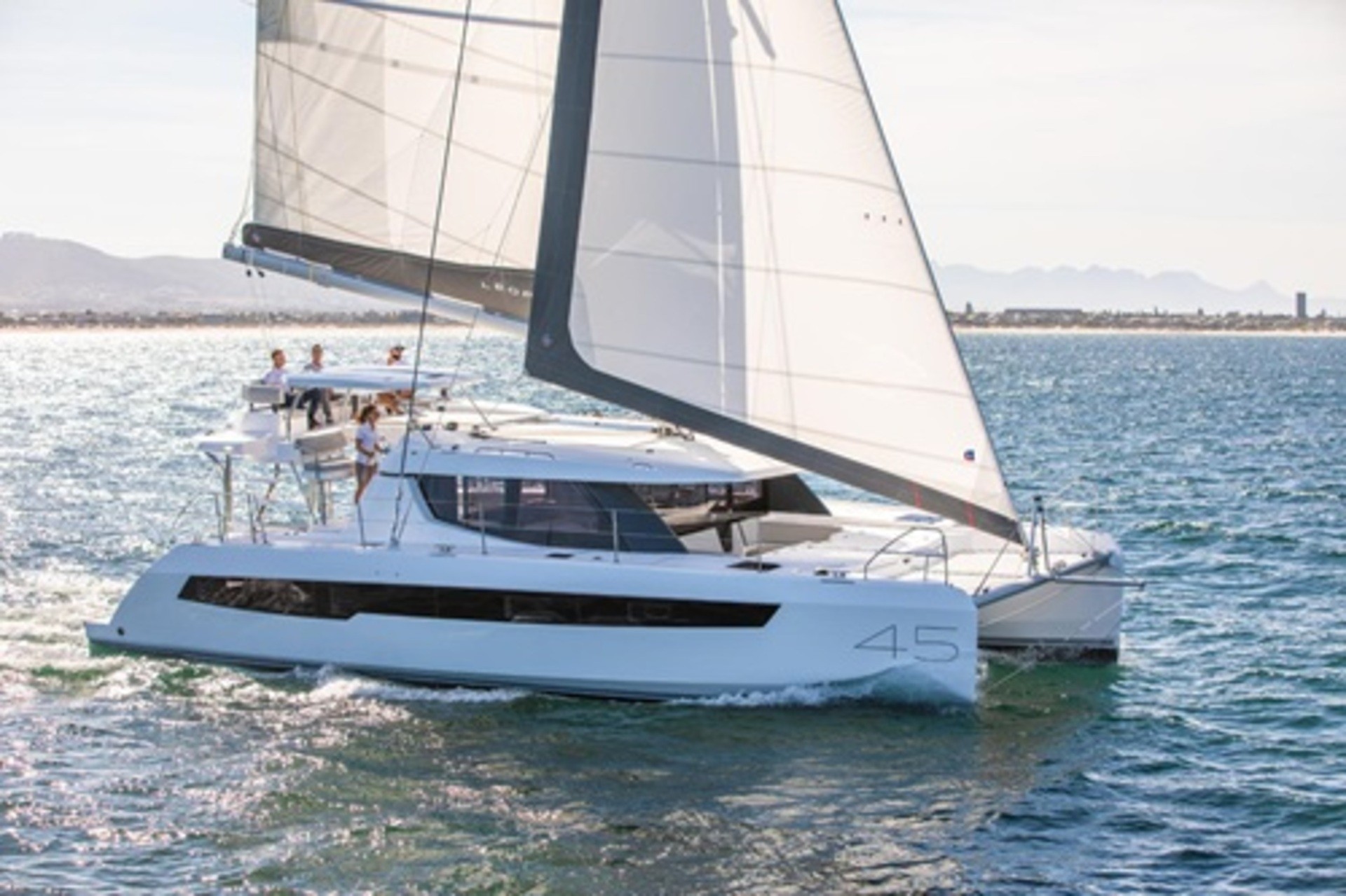 St Barts Catamaran Charter - Leopard 45ft