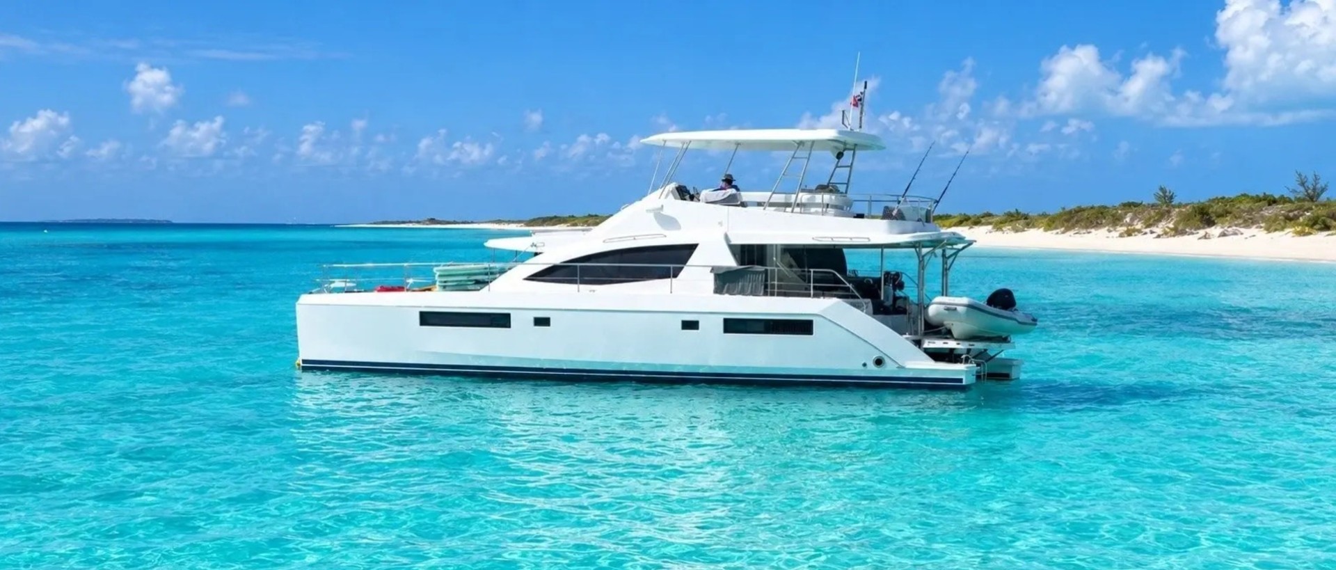 TCI Catamaran Charter - Power Catamaran 51ft