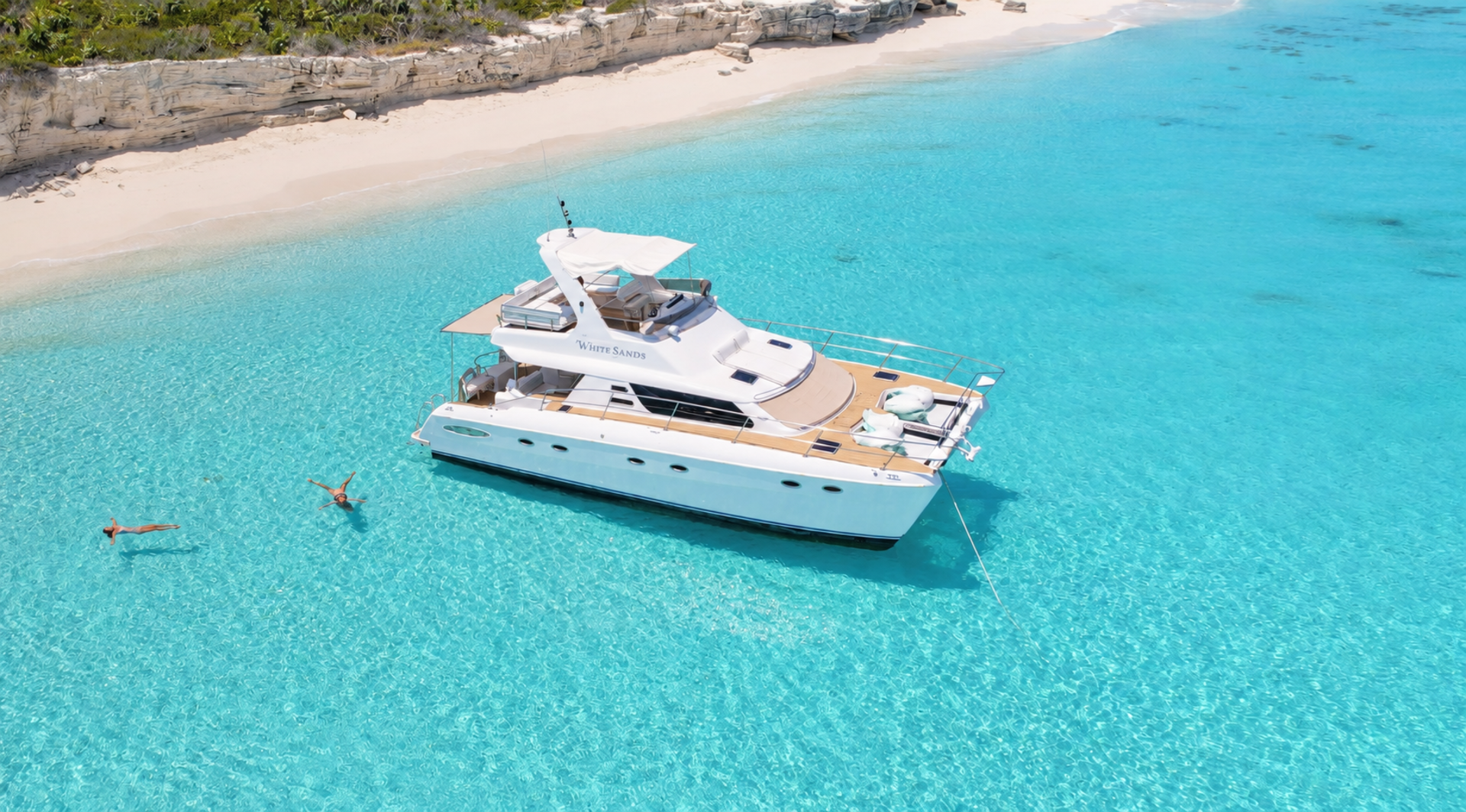 TCI Catamaran Charter - White Sands 42ft