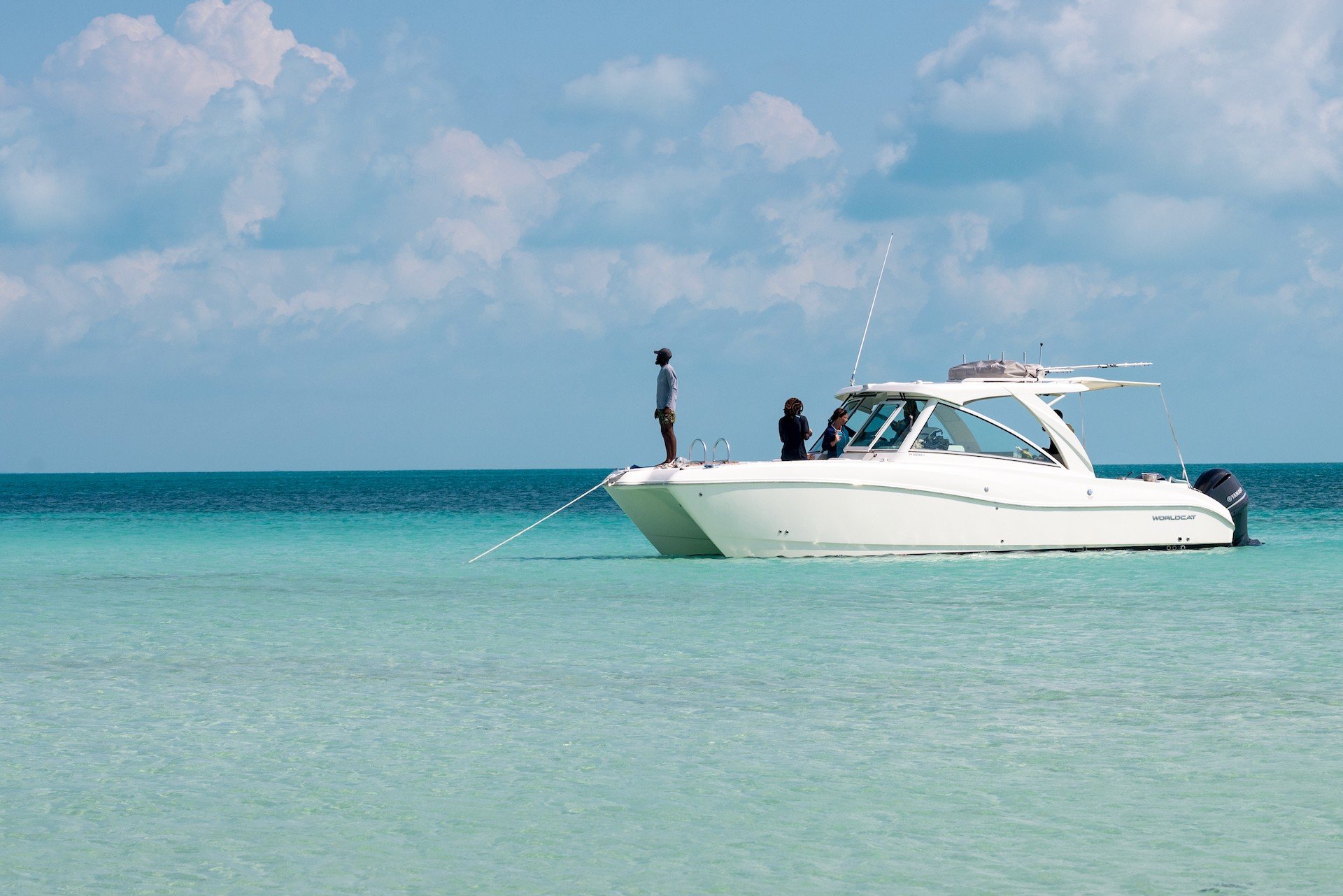 TCI Boat Charter - 32' World Cat