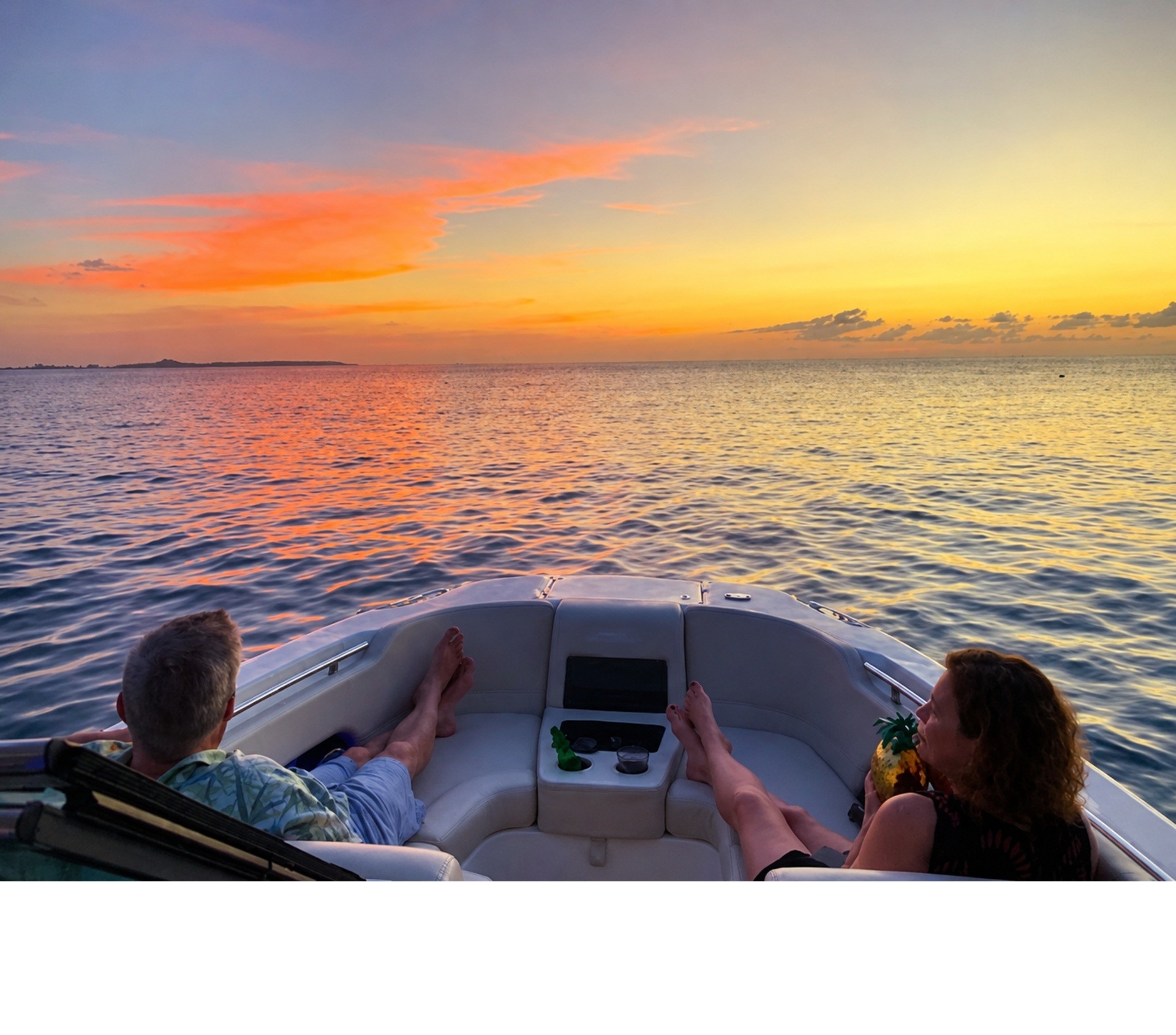 St Martin Private Sunset Charter - Boston Whaler 27