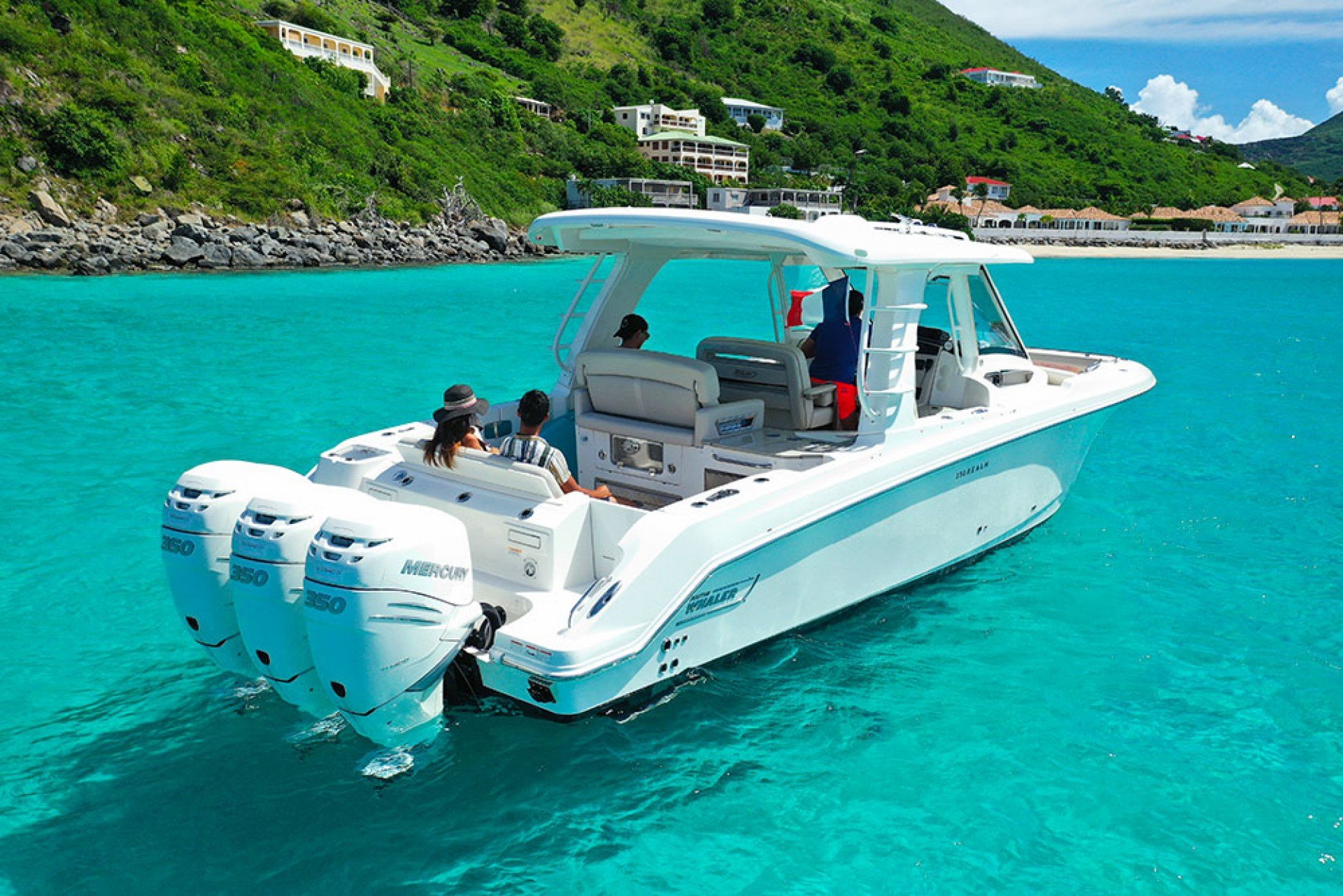 Champagne Sunset - Boston Whaler 350