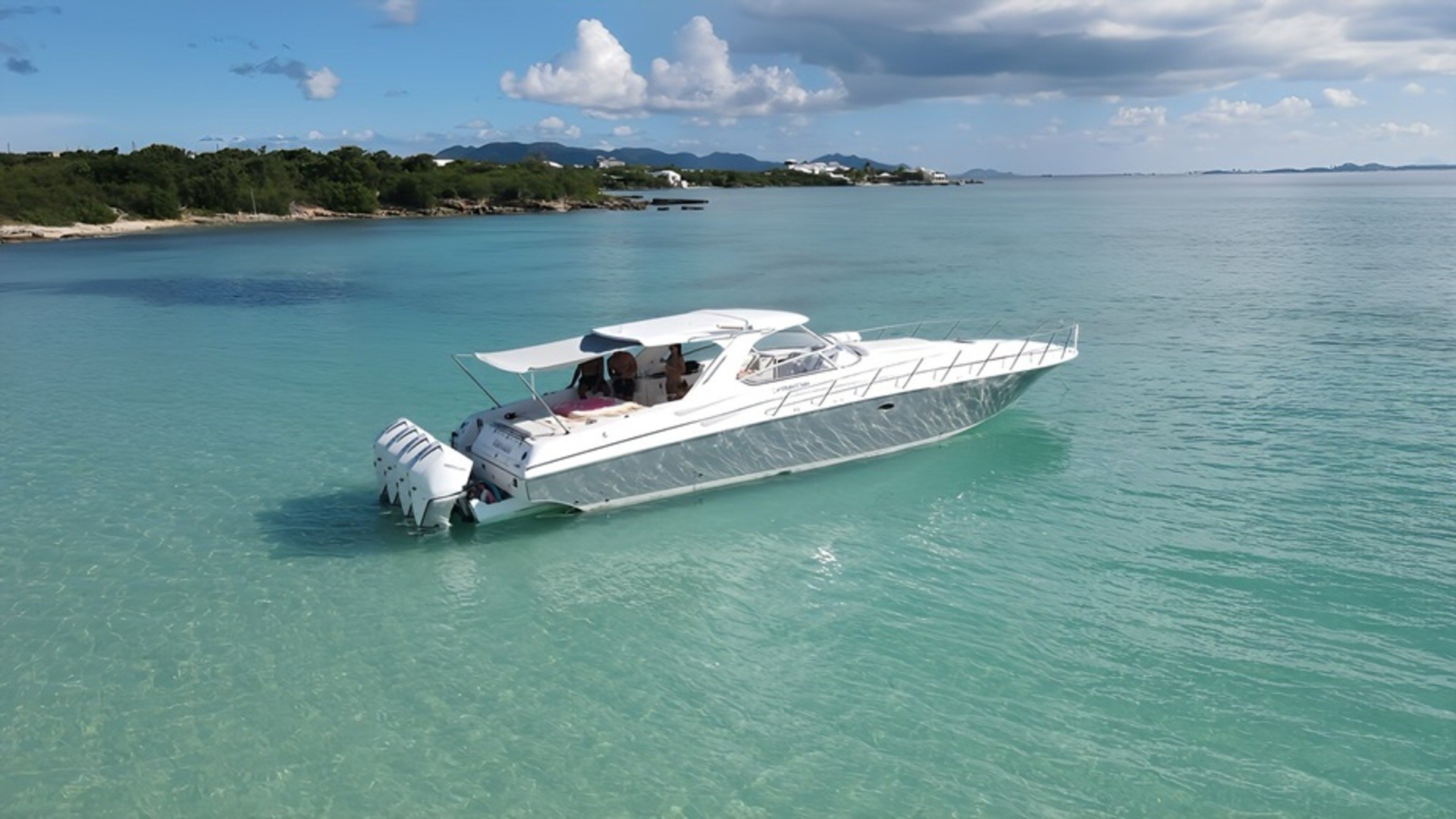 St Barts Fountain 53ft Charter