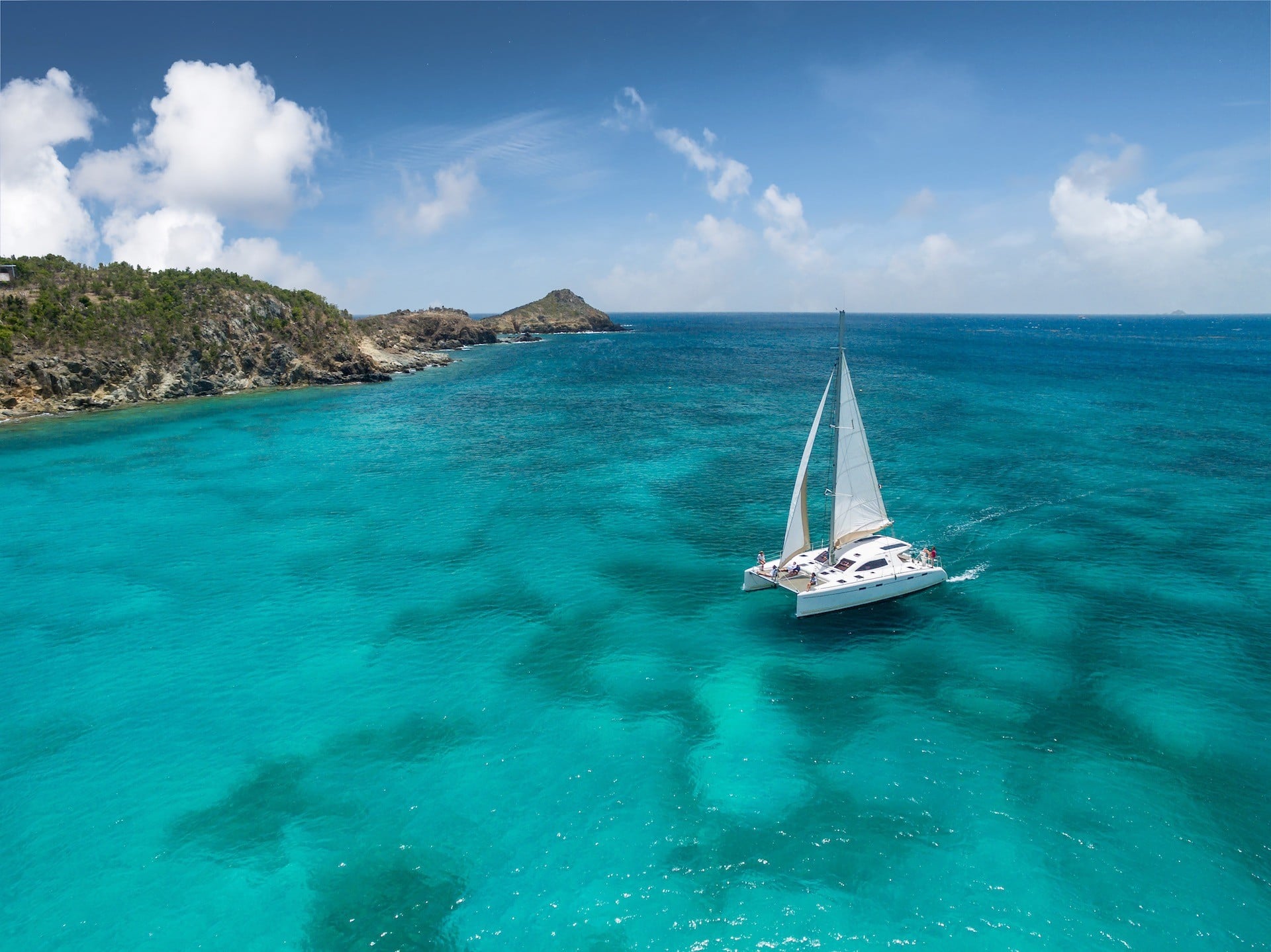 St Barts Catamaran Charter - Nautitech 47'