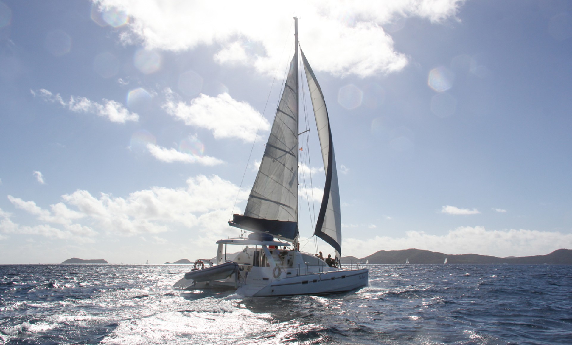 Cooper and Peter Island Sail from Tortola - Day Dream Catamaran