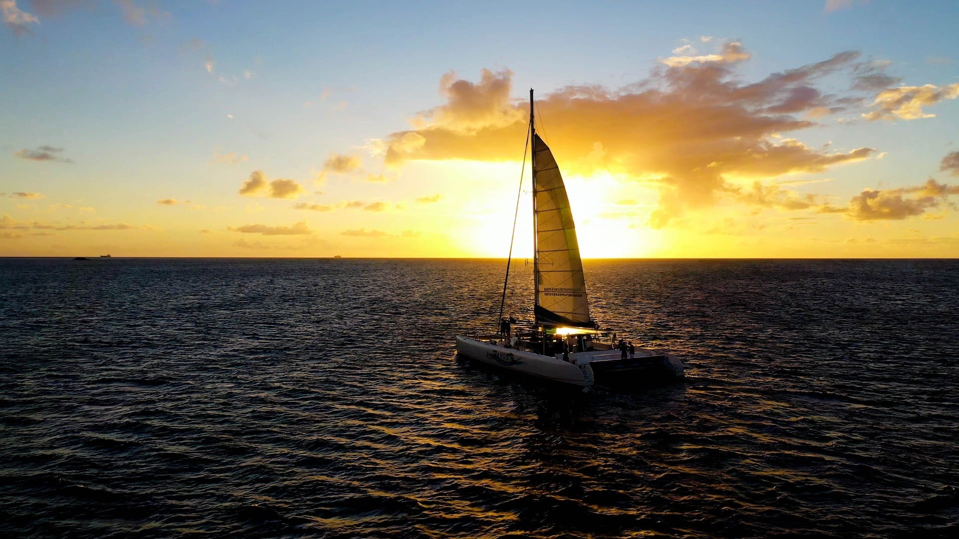 St Lucia Sunset Catamaran Cruise - Experience a Caribbean sunset on the sea