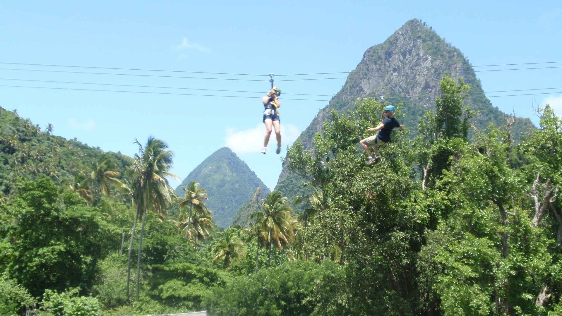 Soufriere Sail & Zip - Group Charter with History and Zipline Tour