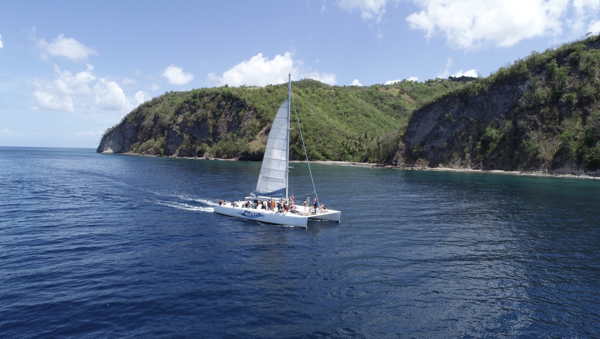 St Lucia Half Day Catamaran Charter - Jus Tango