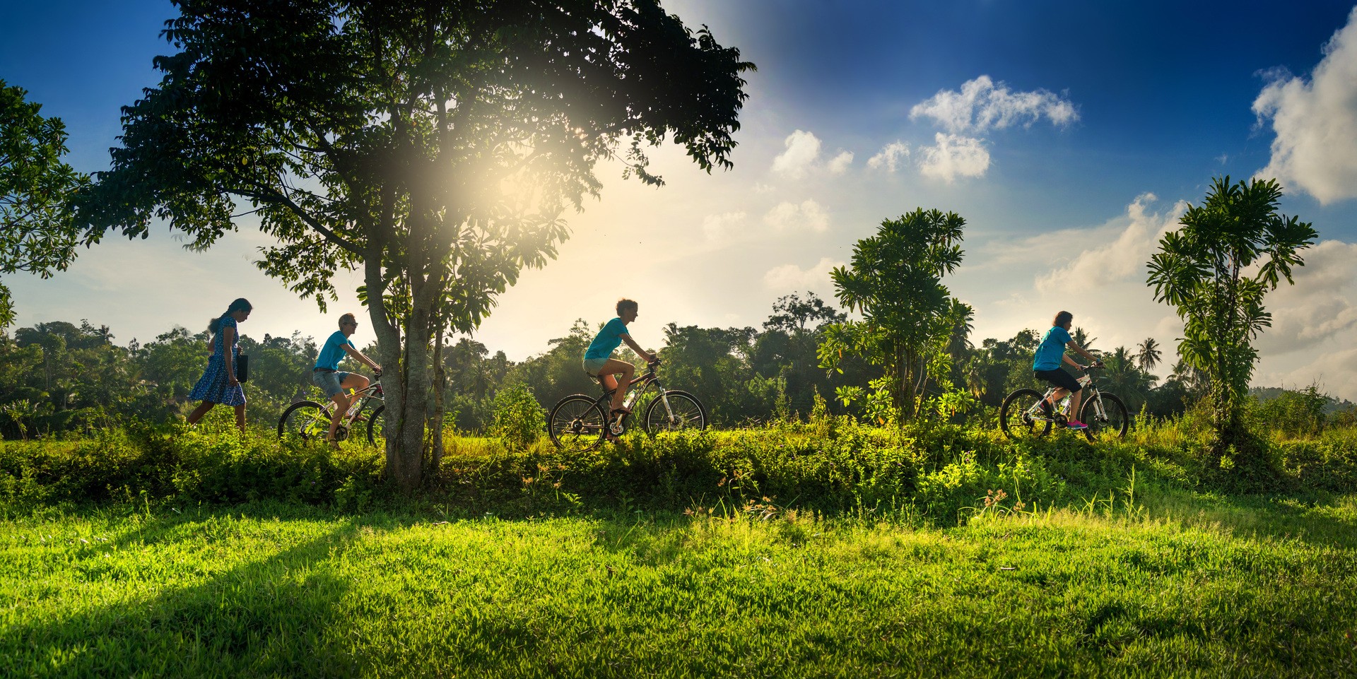 Sri Lanka Paddy & Lake Cycling Trail