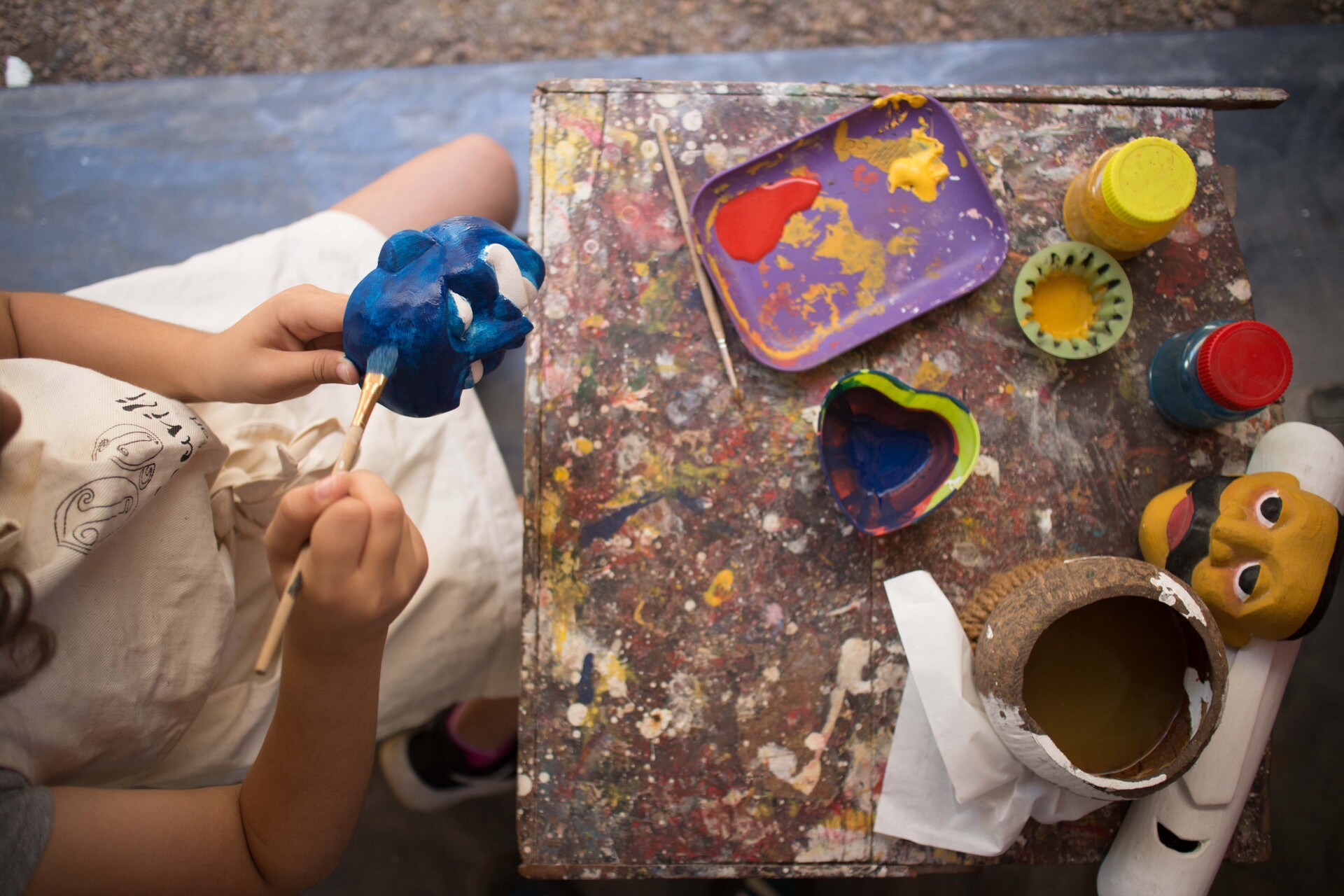 Sri Lanka Traditional Mask Carving or Painting