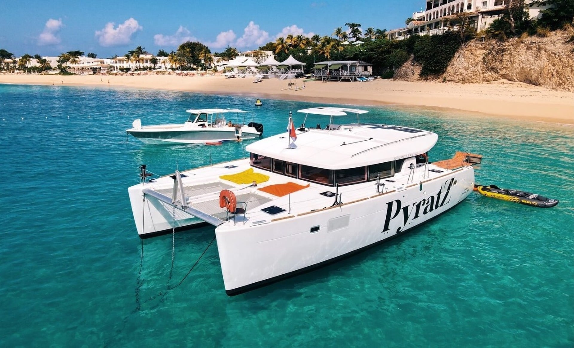 St Martin Private Catamaran Charter - Galaxy
