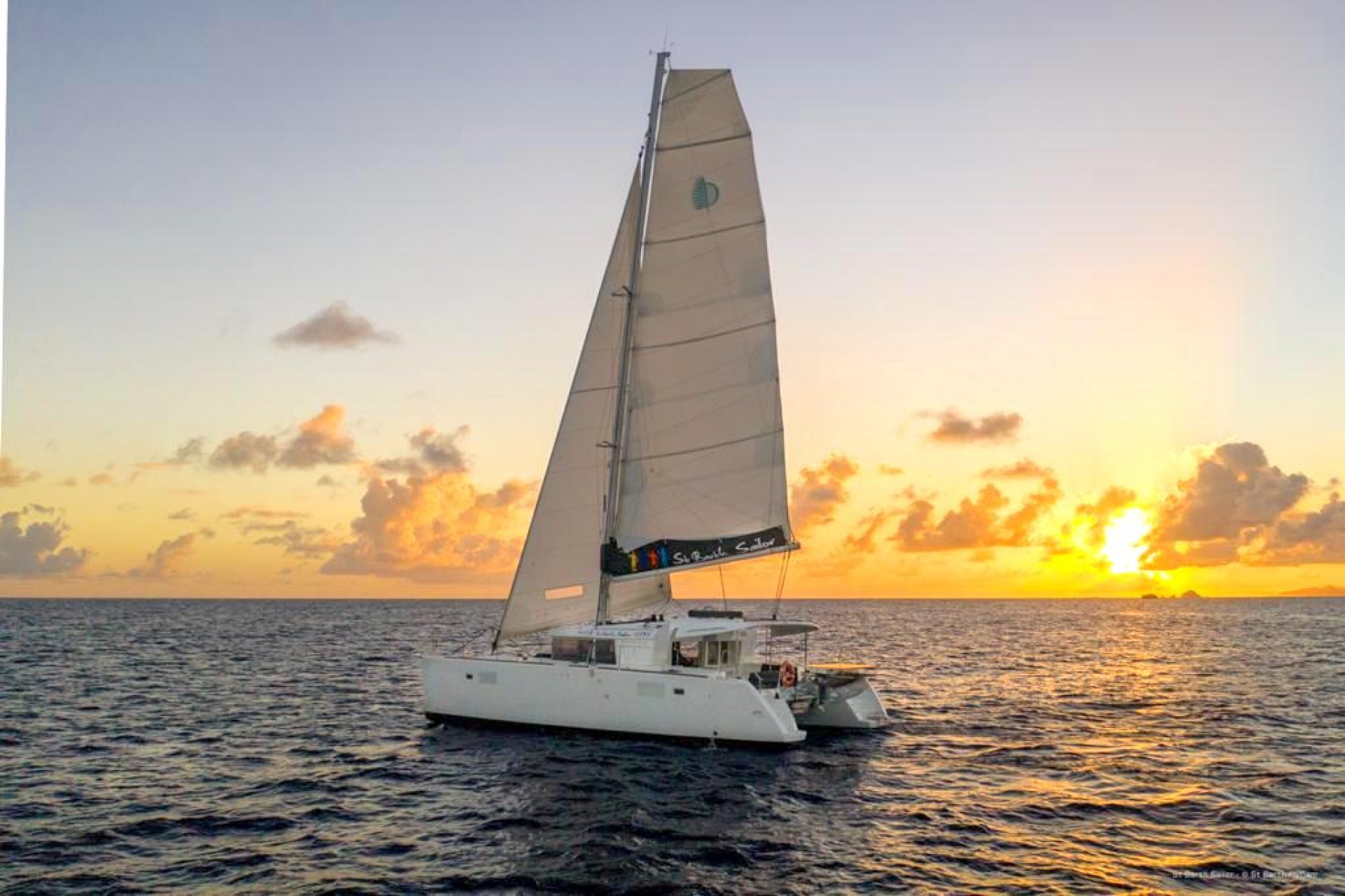 Sunset Catamaran Charter - Lagoon 45ft