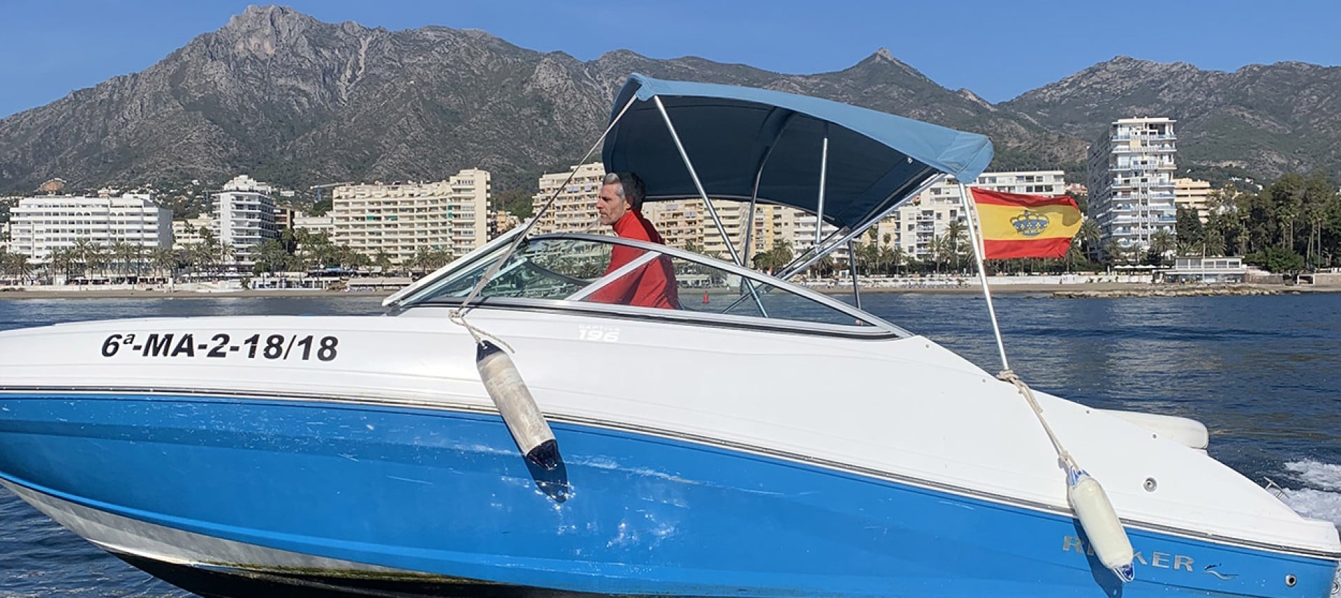 Marbella Boat Charter - Rinker Captiva 196