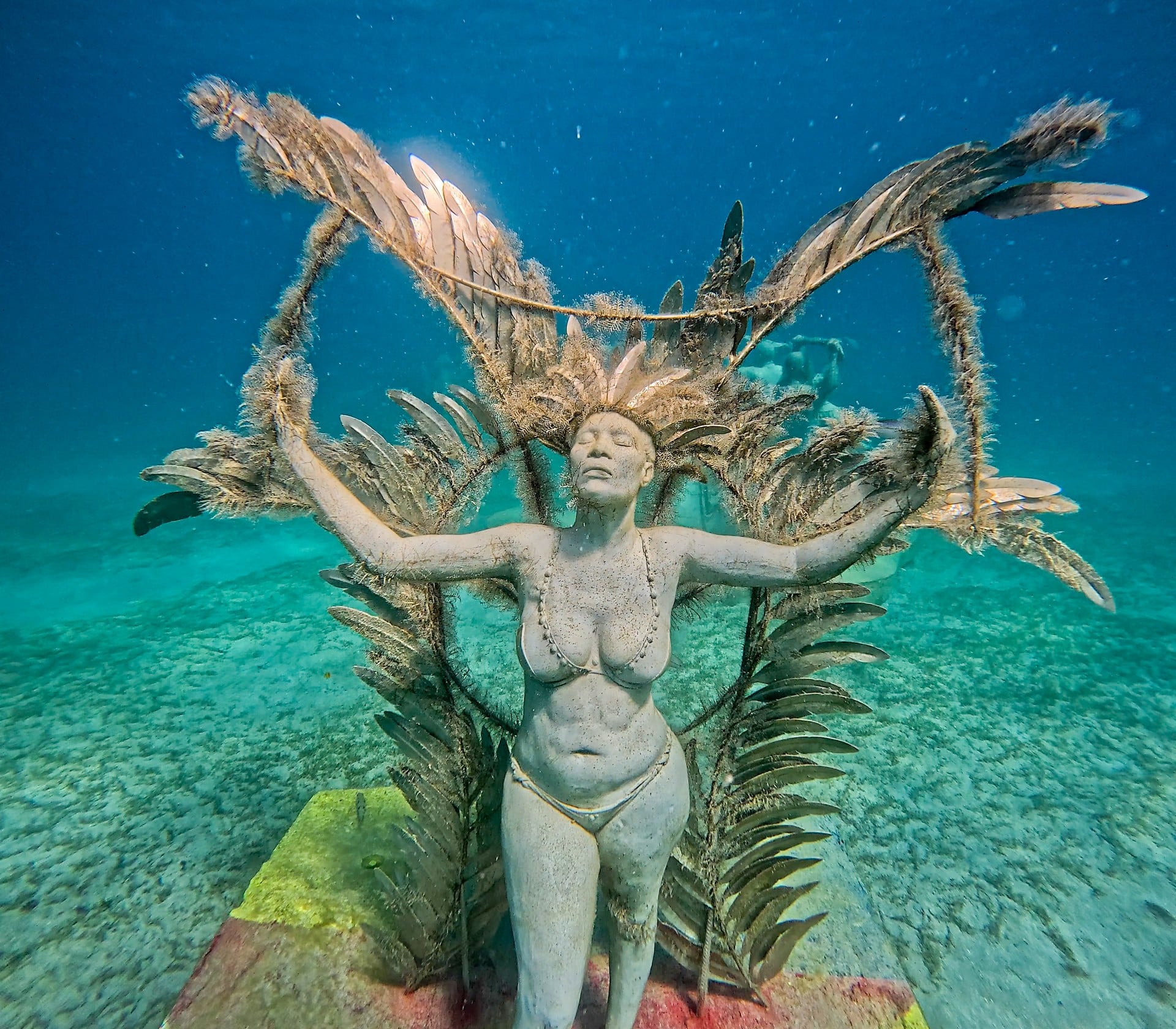 Snorkel at the Underwater Sculpture Park