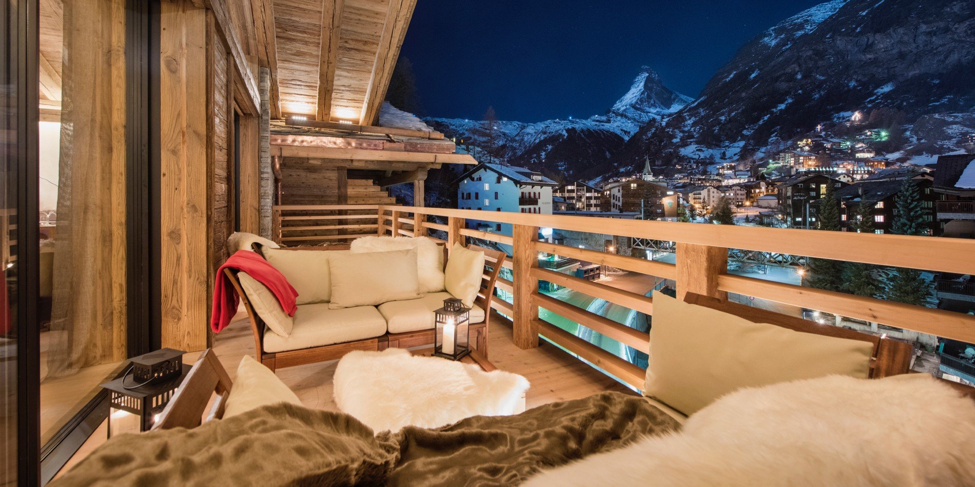 View of Zermatt Luxury Chalets & Vacation Rentals | Isle Blue