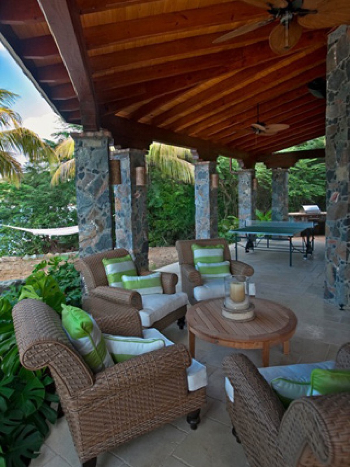 A La Mer villa A La Mer St John Isle Blue