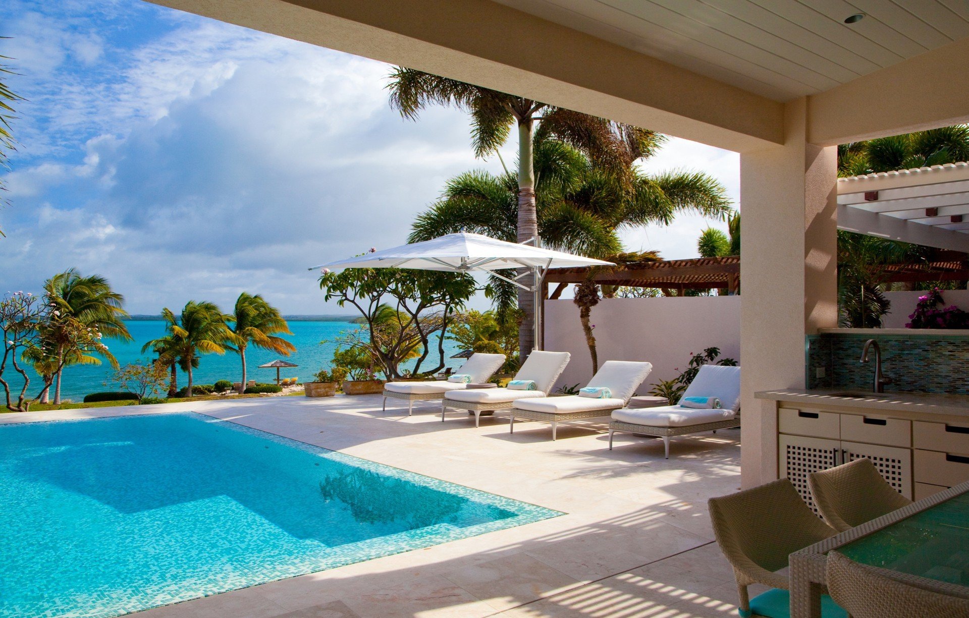 Carisbrooke Jumby Bay villa Carisbrooke Jumby Bay Antigua Isle Blue
