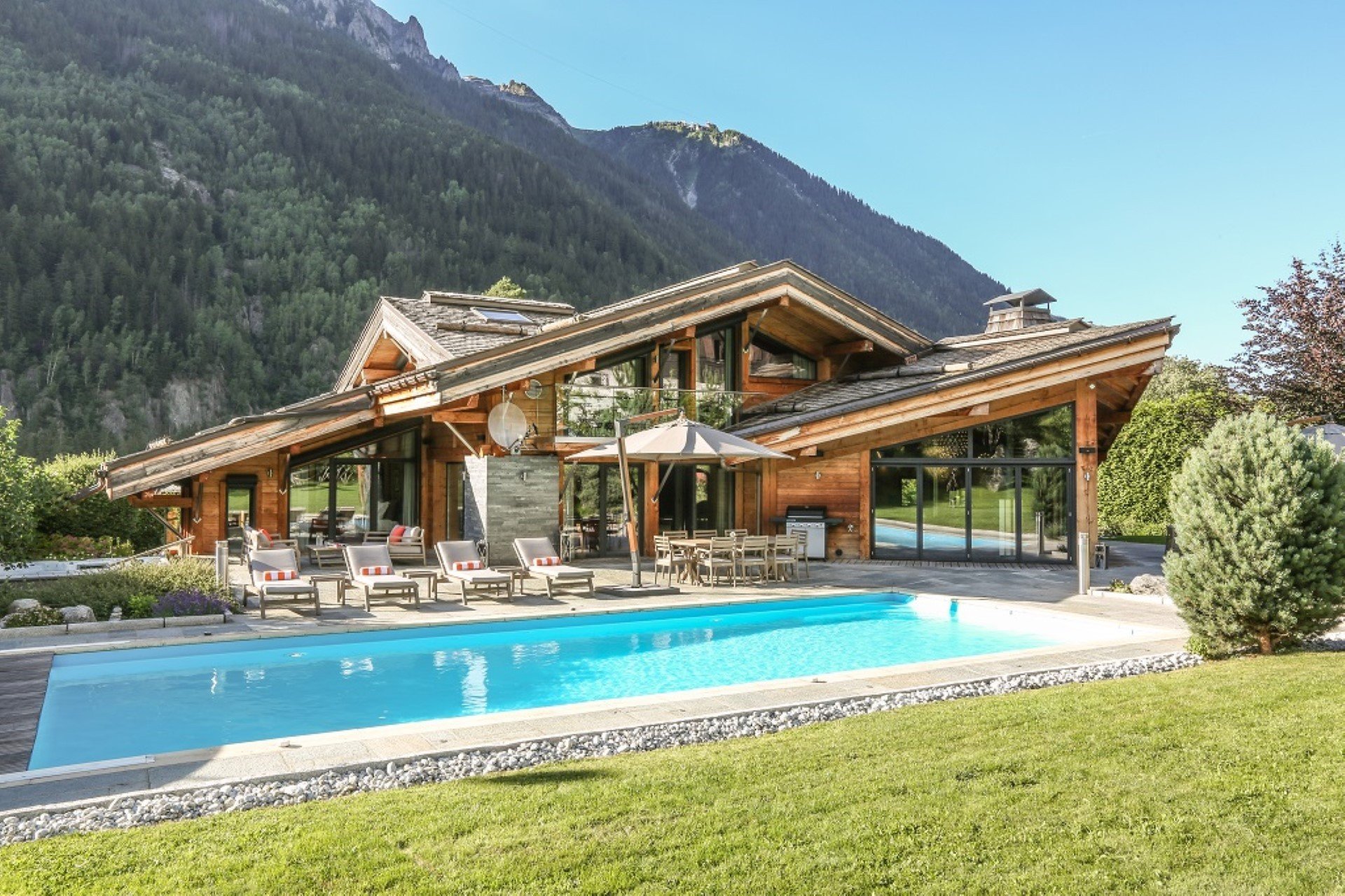 Chalet Couttet villa Chalet Couttet Chamonix Isle Blue