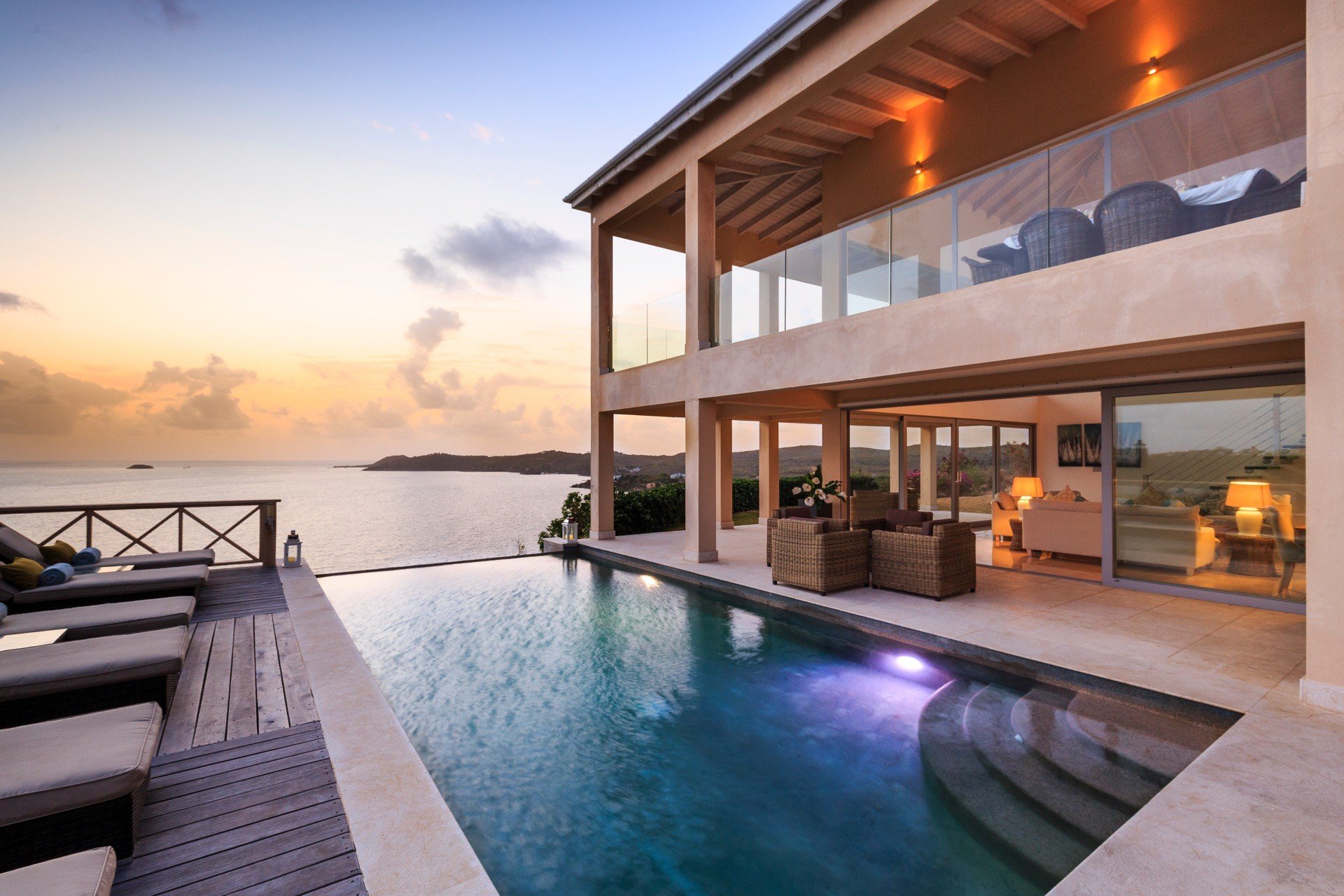 Turtle Point villa Turtle Point Antigua Isle Blue