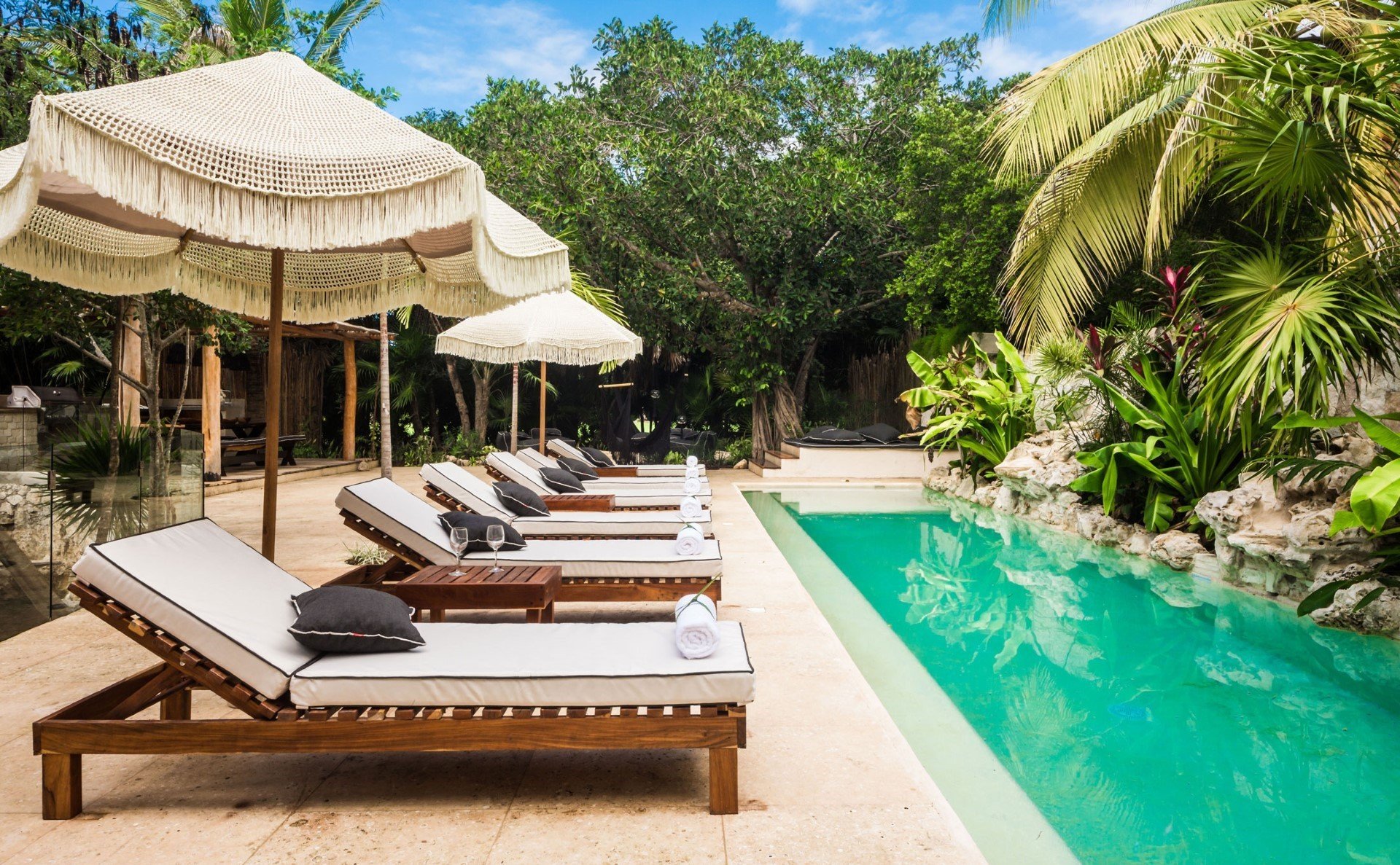 Casa Cenote villa Casa Cenote Mayan Riviera Isle Blue