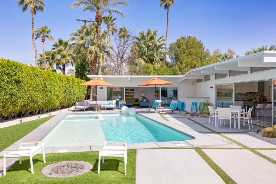 Palm Springs Villas - Orange Crush - Sunmor - California | Luxury Vacation Rentals