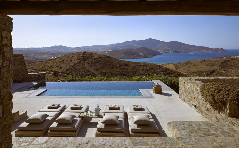 Mykonos Villas - Amra - Ftelia - Greece | Luxury Vacation Rentals
