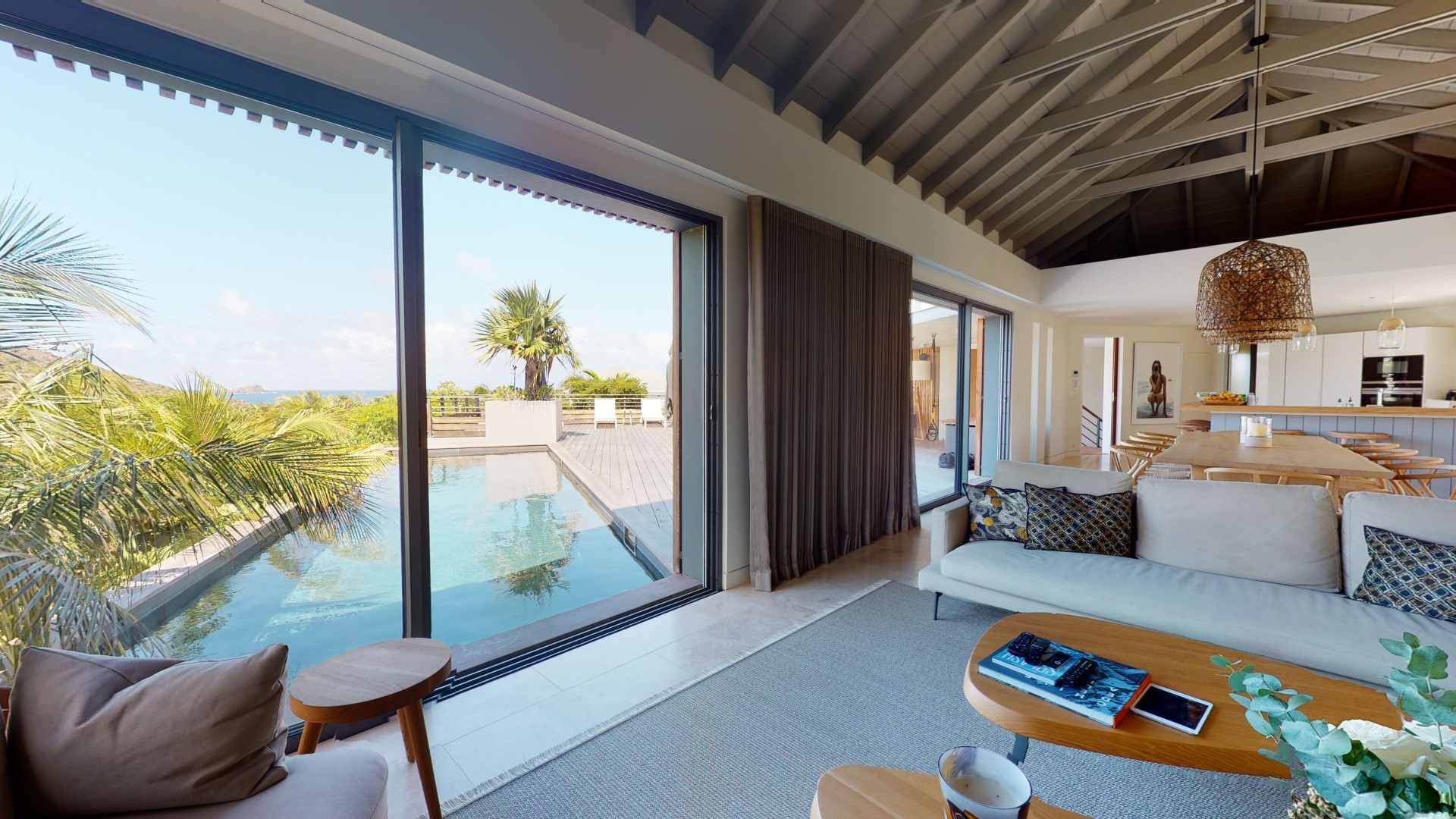 La Isla St Barts villa La Isla St Barts St Barts Isle Blue