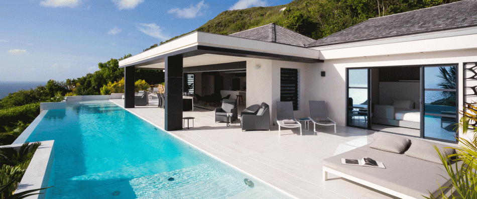 Villa Apartment Town House in St Barts, 3BR Rental