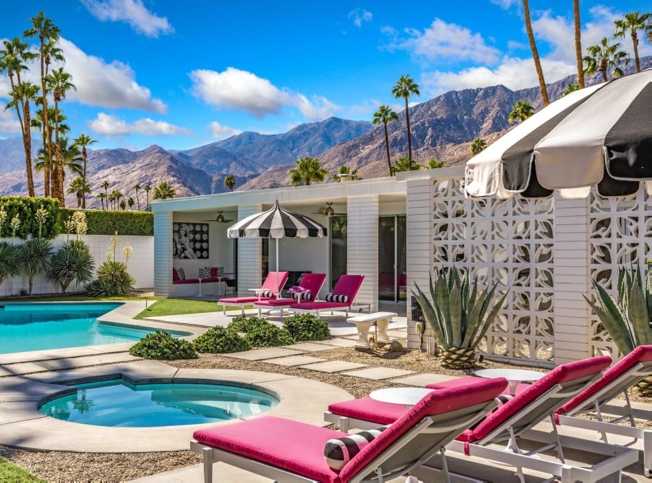 Palm Springs Villas - Pink Paloma - Indian Canyons - California | Luxury Vacation Rentals